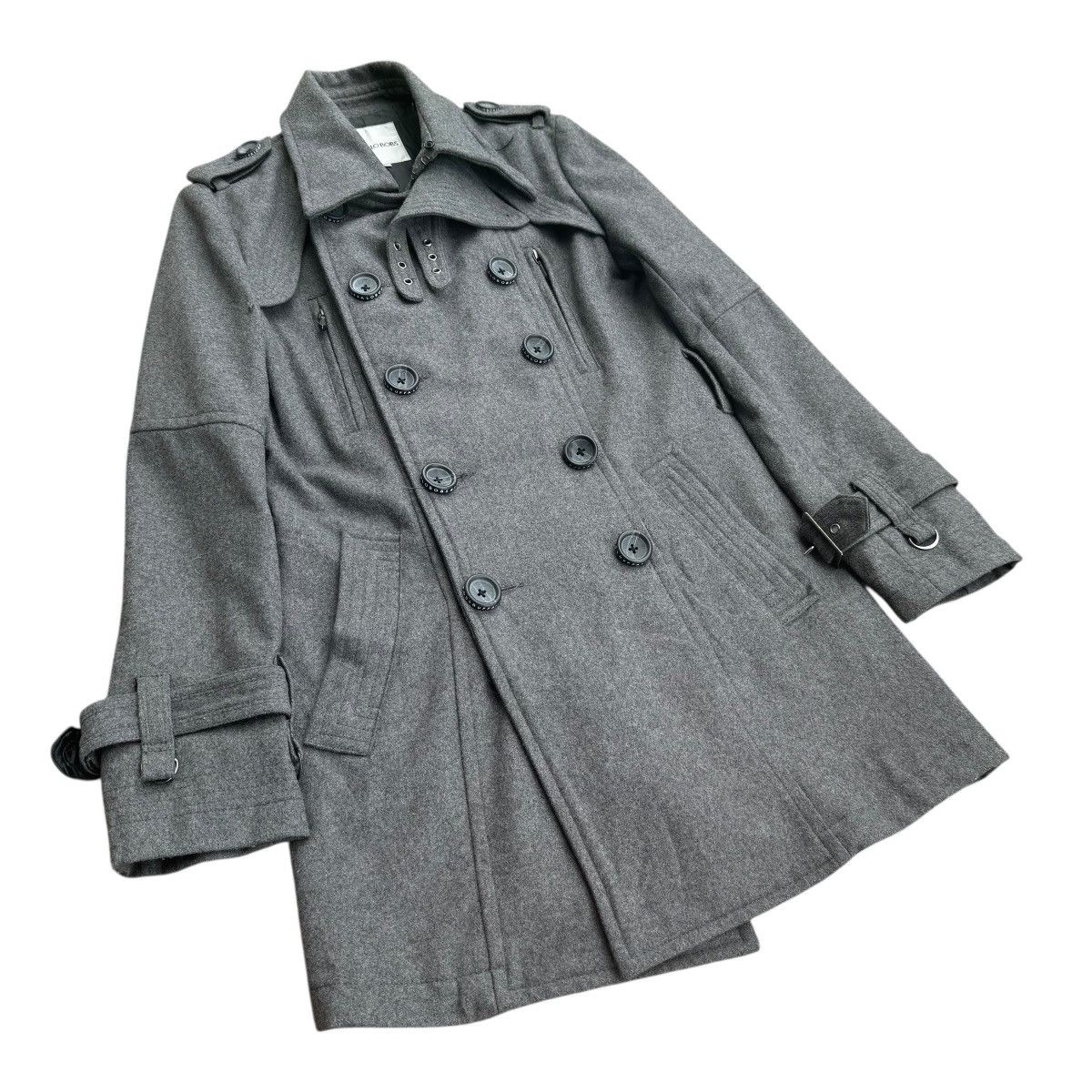 BUFFALO BOBS Buffalo Bobs Long Coat Wool Size S / US 4 / IT 40 - 2 Thumbnail