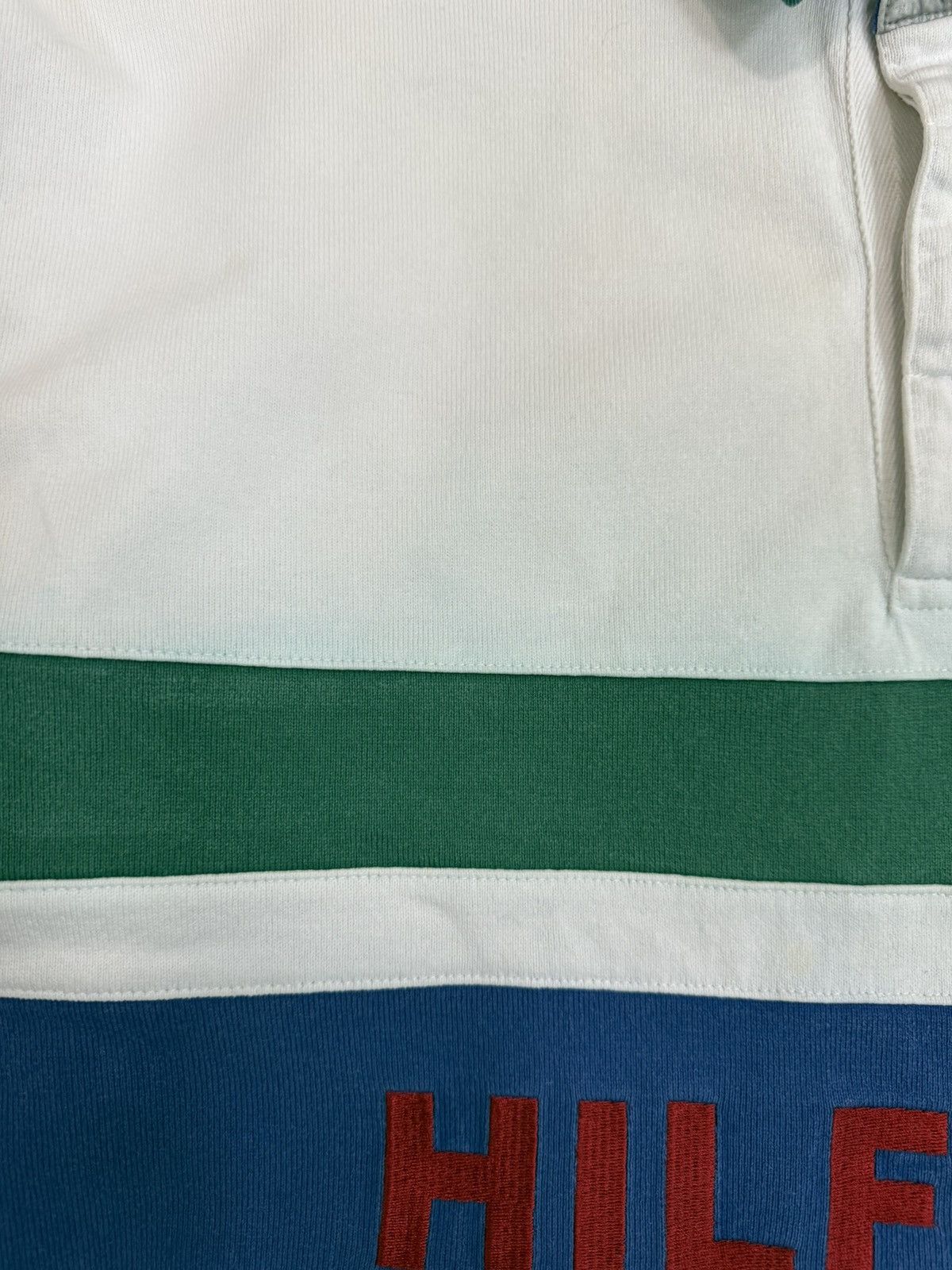Tommy Hilfiger Vintage Tommy Hilfiger Rugby Shirt Spell Out 90s Size US M / EU 48-50 / 2 - 9 Thumbnail