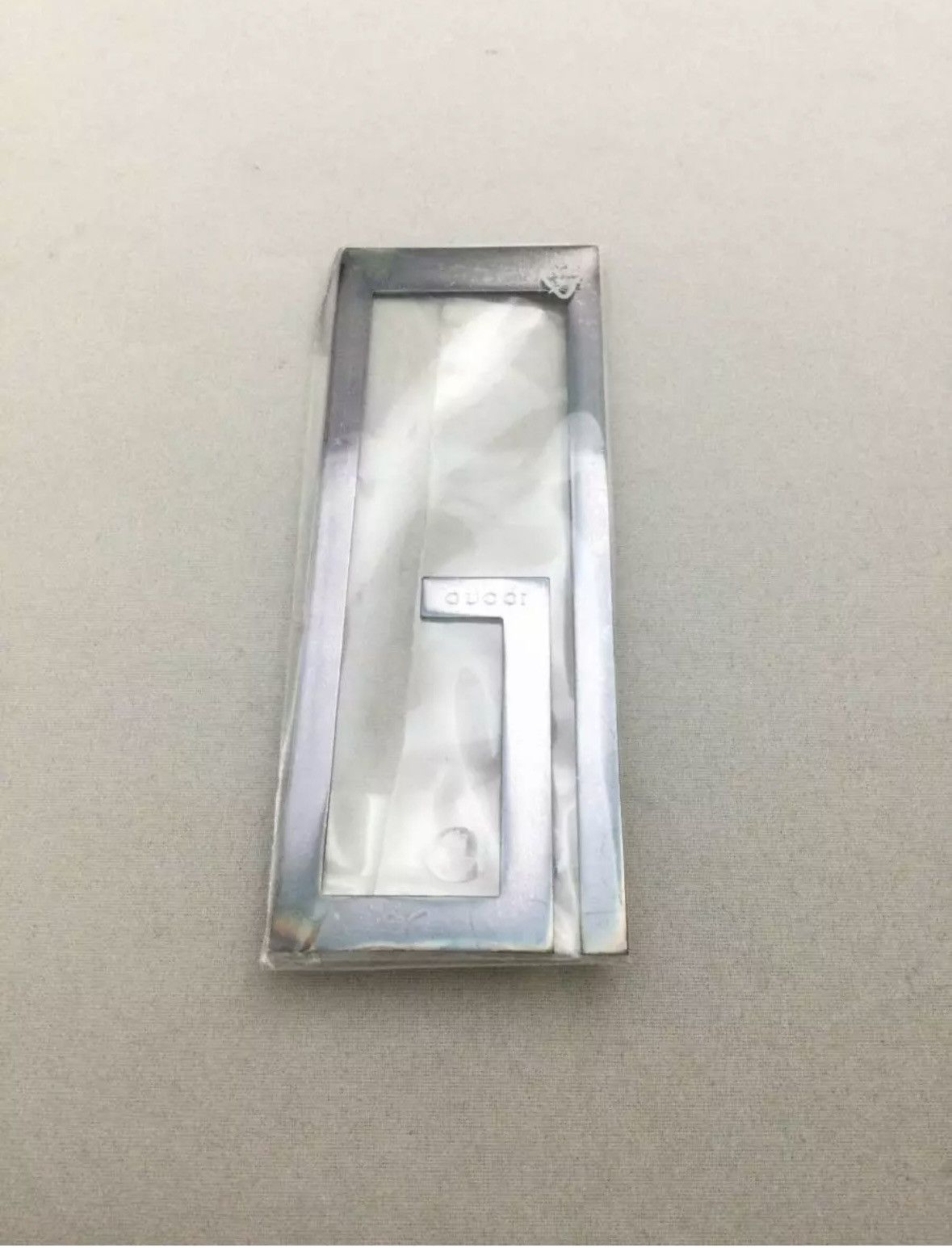 Gucci GUCCI G Logo Money Clip .925 Silver NIB -Tom ford Era Size ONE SIZE - 2 Thumbnail