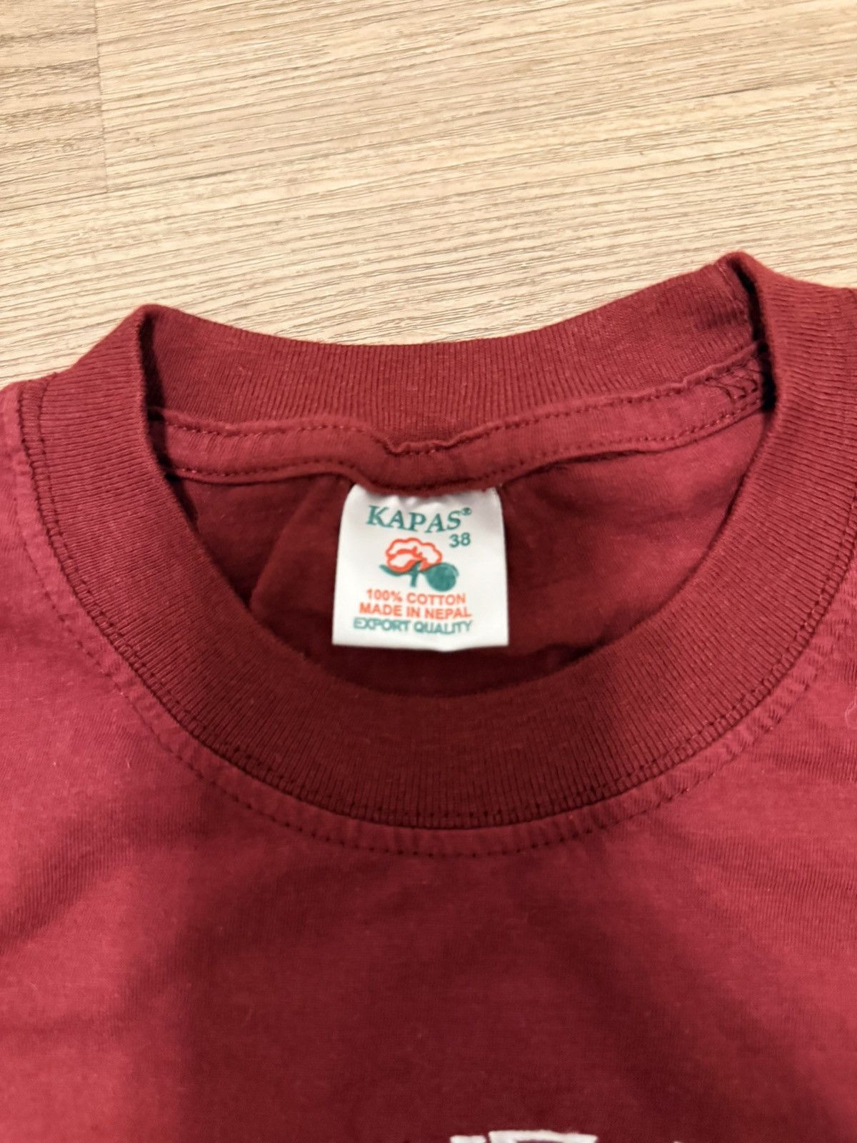 Other Wine red embroidered Mt. Everest shirt Size US XS / EU 42 / 0 - 4 Thumbnail