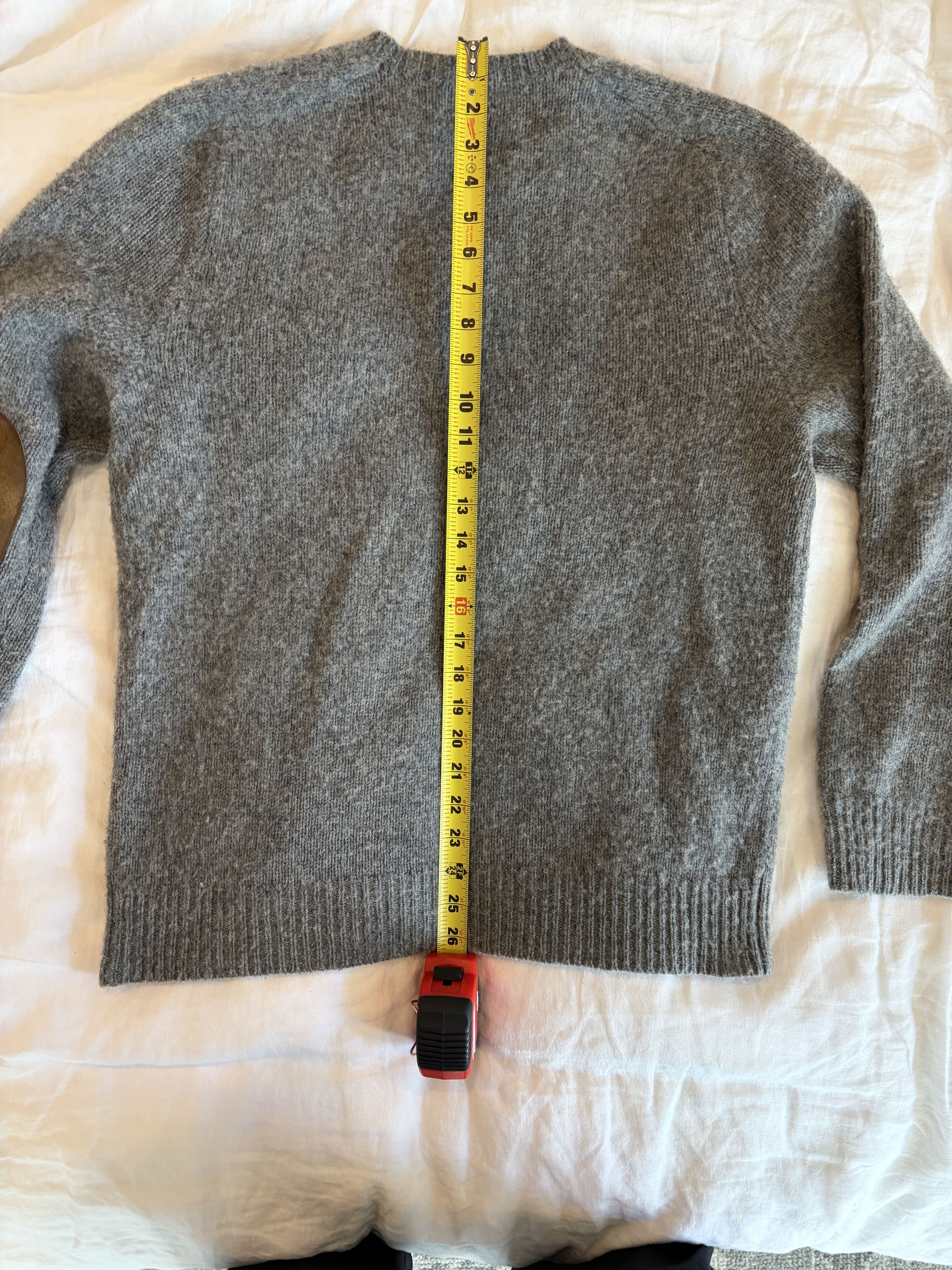 Ralph Lauren Rugby Ralph Lauren 100% Wool - Grey with Suede - Large Size US L / EU 52-54 / 3 - 2 Thumbnail