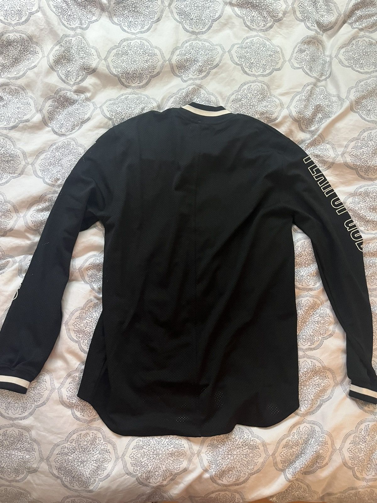 Fear of God Fear of God Main Label Mesh Longsleeve Shirt Size US M / EU 48-50 / 2 - 2 Thumbnail