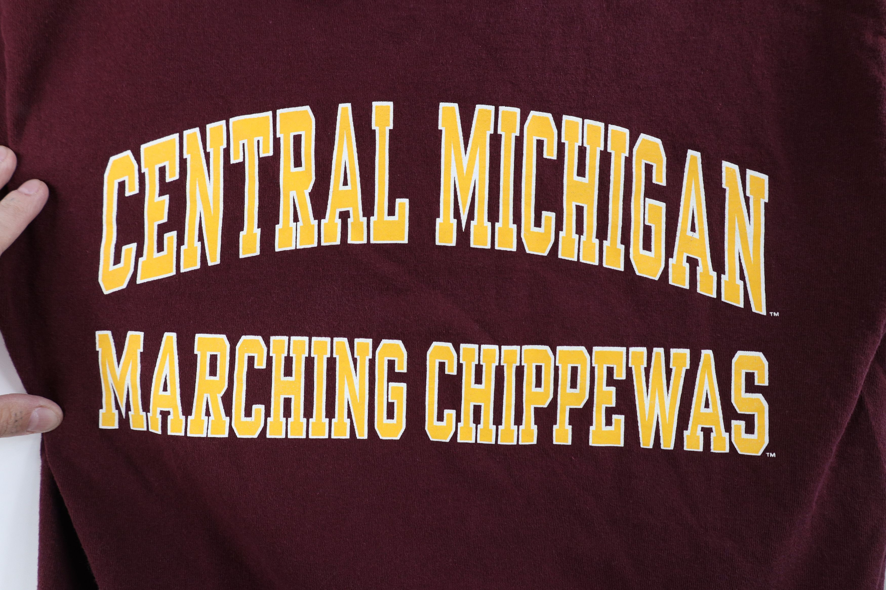 Vintage Vintage 90s Michigan University Marching Band T-Shirt Cotton Size US S / EU 44-46 / 1 - 4 Thumbnail