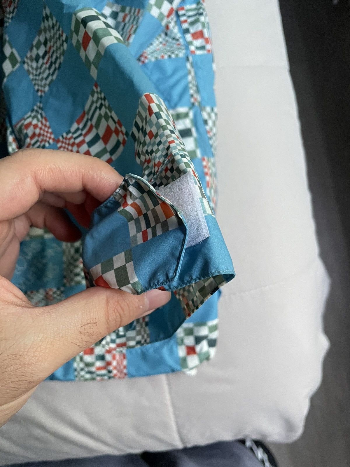 Louis Vuitton Louis Vuitton Distorted Damier Blue Windbreaker Size US M / EU 48-50 / 2 - 6 Thumbnail