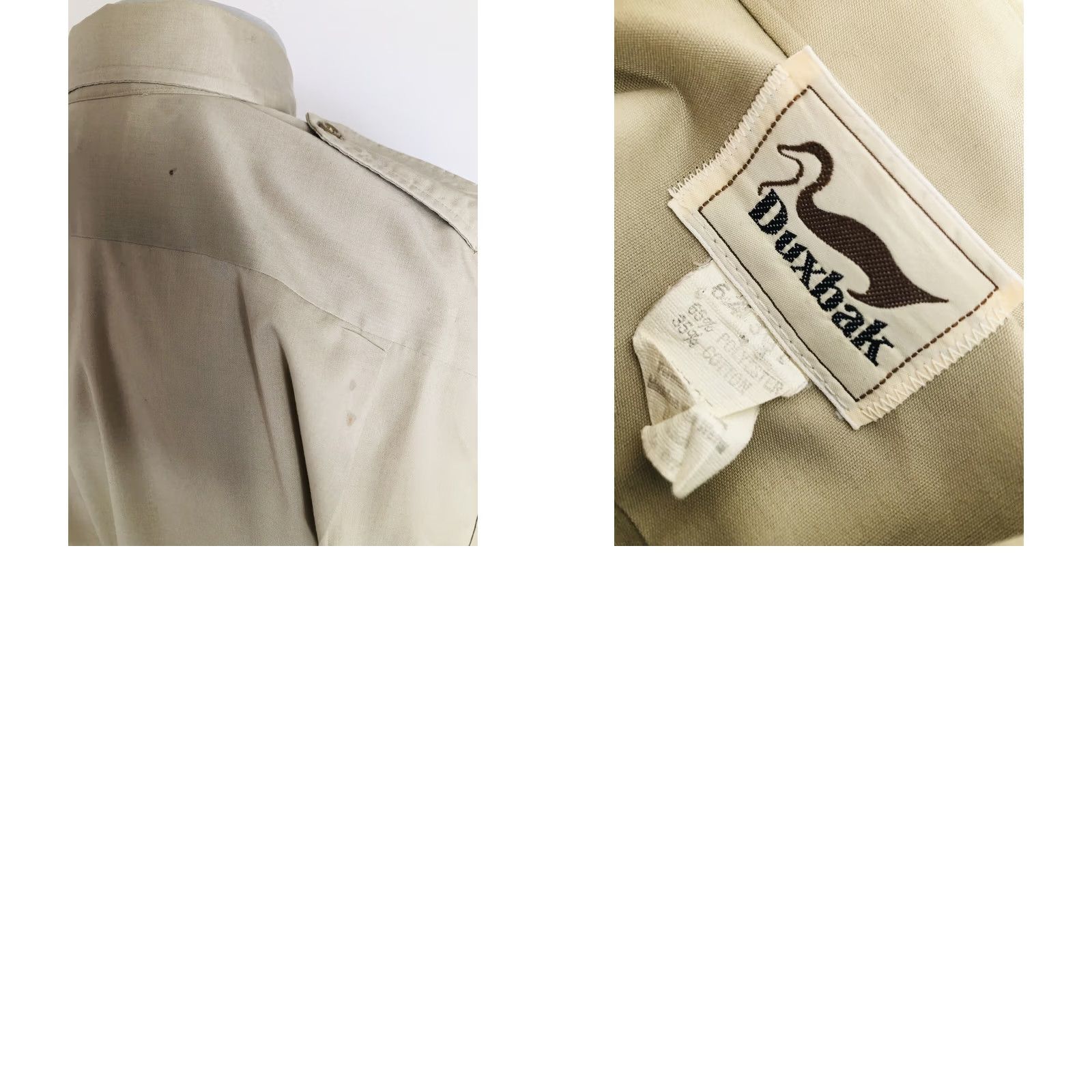 Epaulet VINTAGE DUXBAK Embroidered Duck Hunting Epaulet Mens Lg Shirt Size US L / EU 52-54 / 3 - 8 Thumbnail