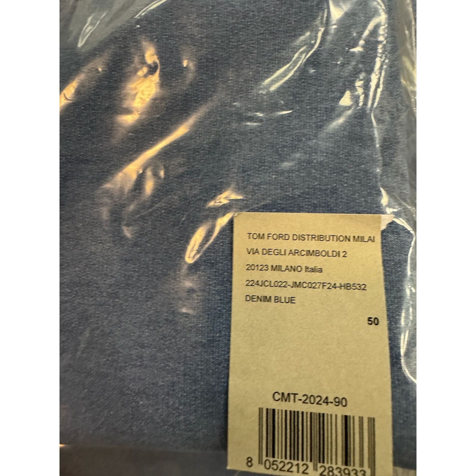 Tom Ford o1rshd1 Sweatshirt in Denim Blue Size US M / EU 48-50 / 2 - 15 Thumbnail