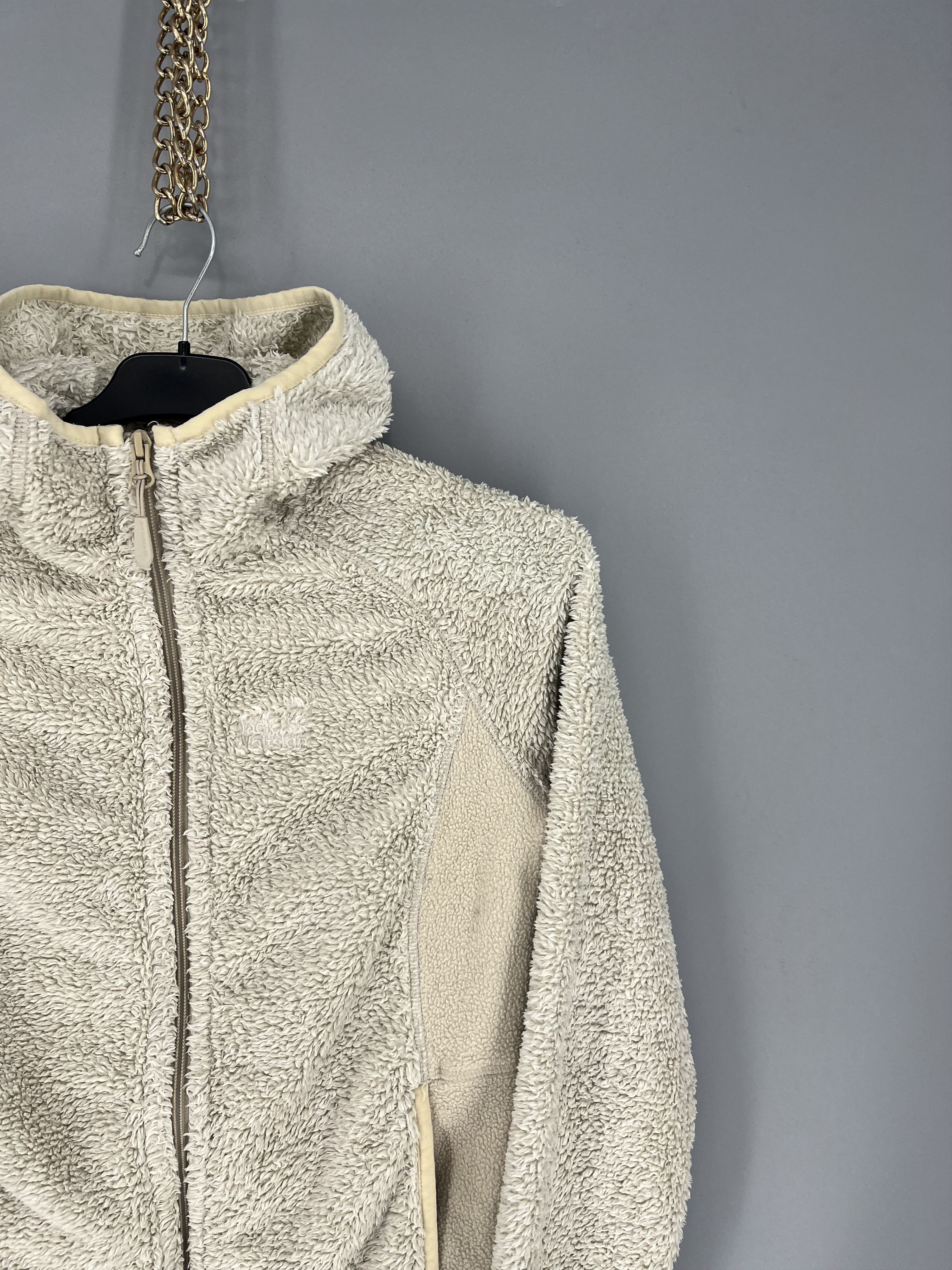Jack Wolfskin Vintage Jack Wolfskin Big Paw Teddy Fleece Zip Hoodie Size S / US 4 / IT 40 - 5 Thumbnail