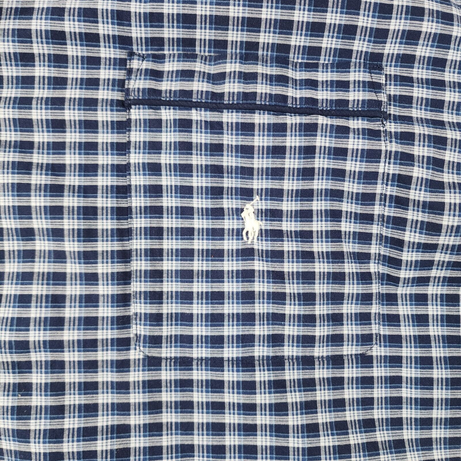 Polo Ralph Lauren Polo Ralph Lauren Cotton Sleep Shirt Pajama Top Plaid L Size US L / EU 52-54 / 3 - 3 Thumbnail