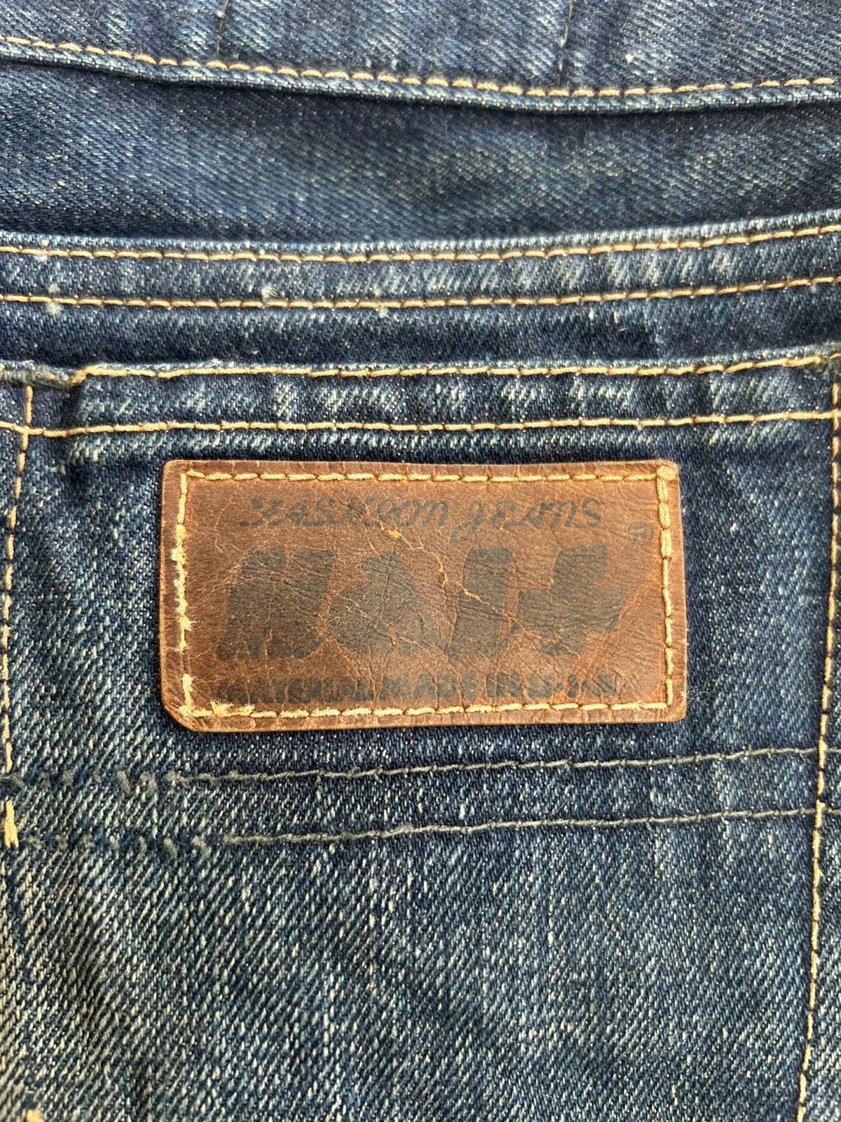 Japanese Brand Half Japan Denim Vintage Flare 90s Size US 28 / EU 44 - 12 Thumbnail