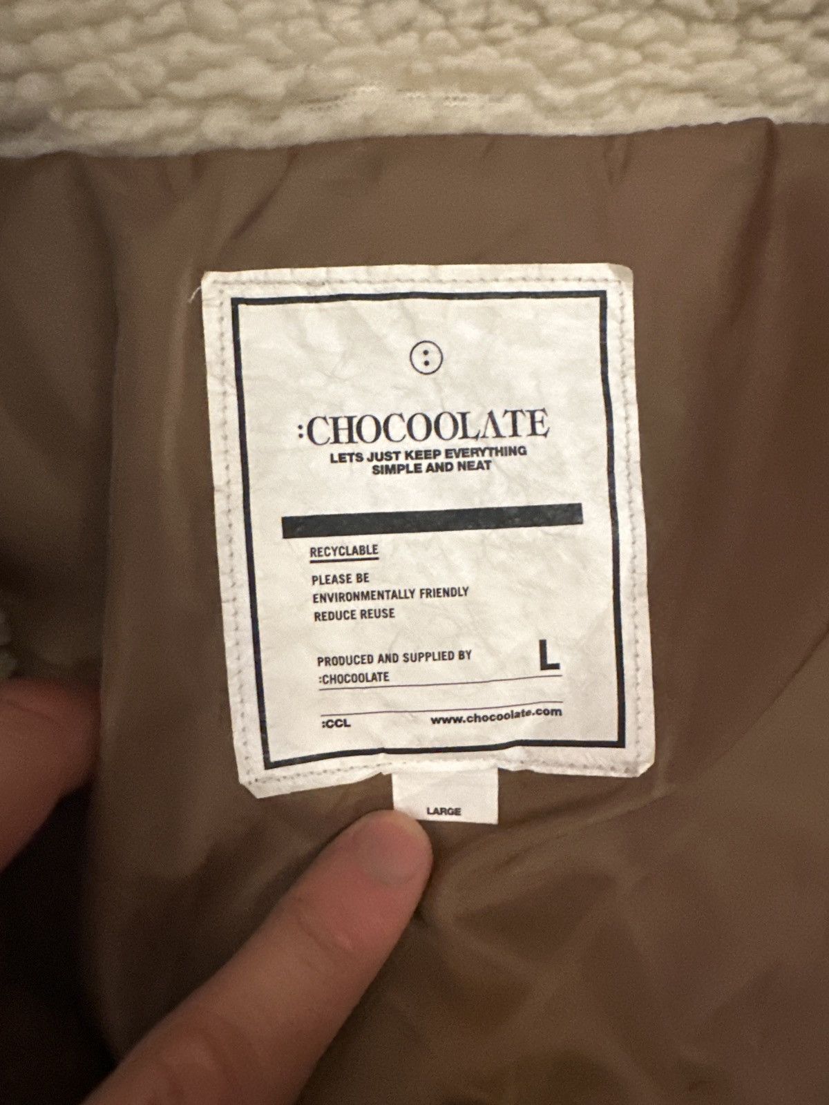 CHOCOOLATE RARE HK Fleece Jacket Size US L / EU 52-54 / 3 - 6 Thumbnail