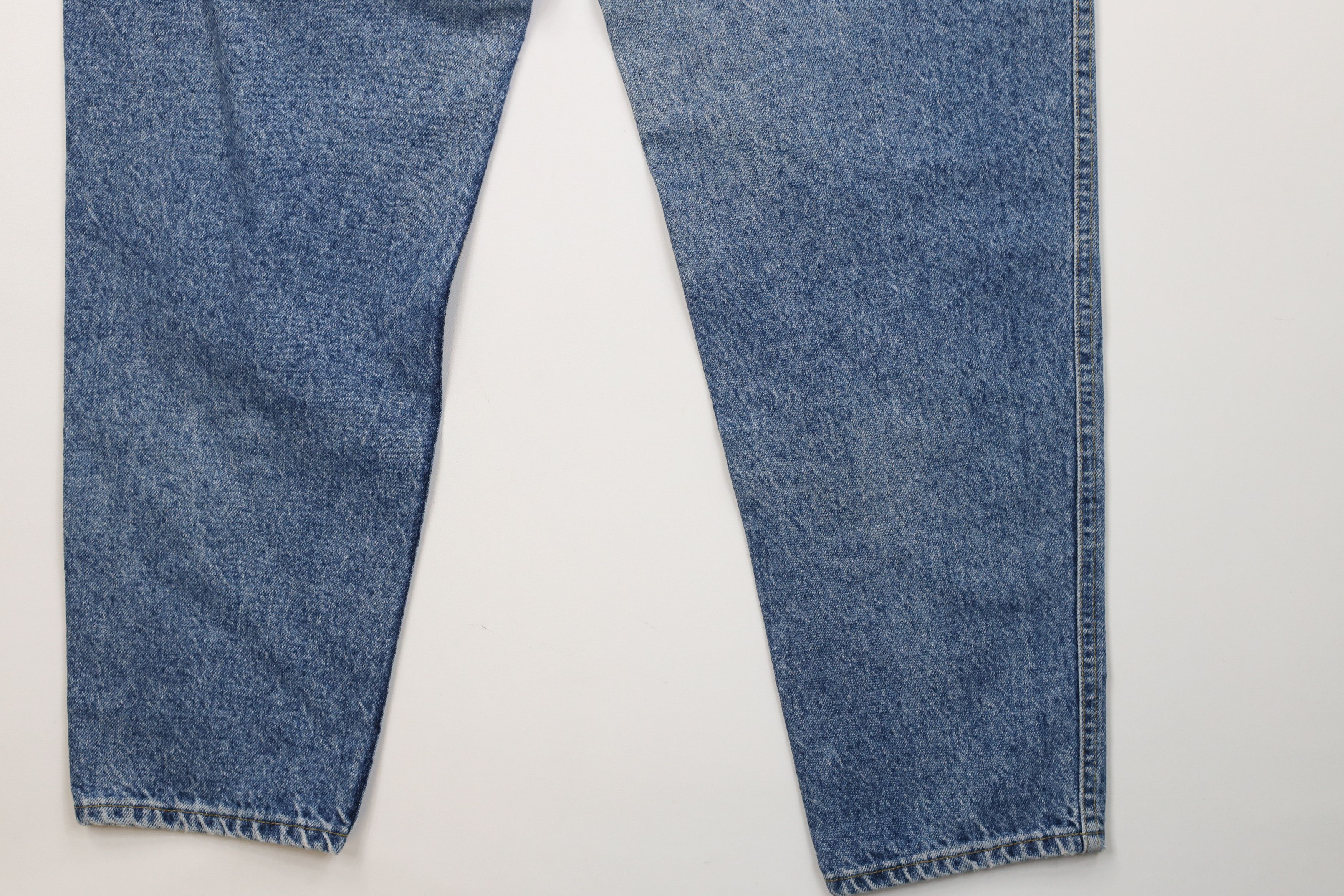 Lee Vintage 90s Lee Relaxed Fit Denim Jeans Blue Cotton USA Size 38" / US 16 / IT 52 - 15 Thumbnail
