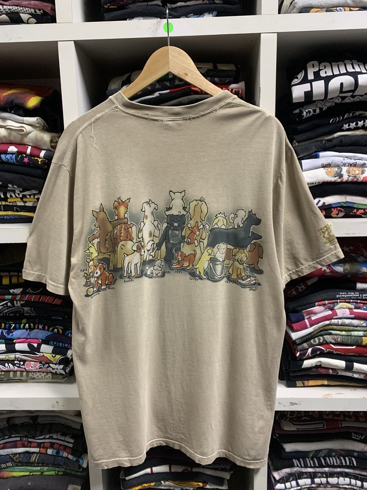 Vintage Vintage 90’s Crazy Shirt “Adopt a dog” T-Shirt Size US M / EU 48-50 / 2 - 4 Thumbnail