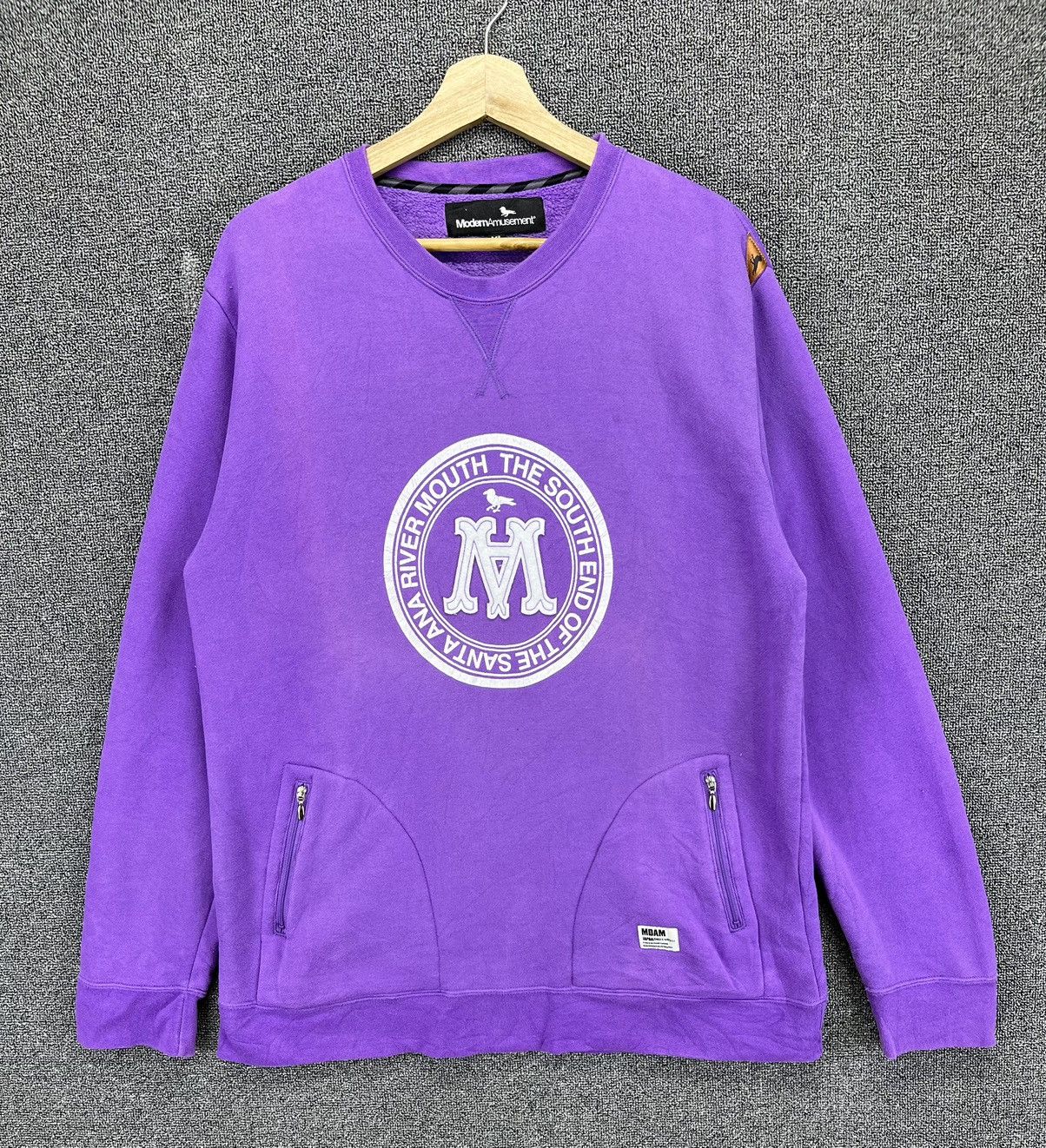Modern Amusement Modern Amusement Purple Sweatshirt Size XL / US 12-14 / IT 48-50 - 1 Thumbnail