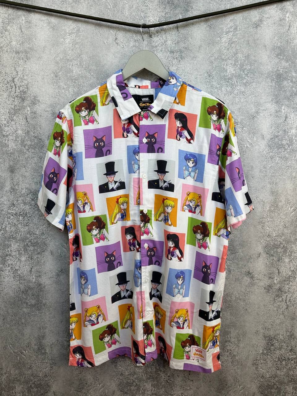 Vans Vans x Sailor Moon Shirt Button Up Anime Print Limited Size US M / EU 48-50 / 2 - 1 Thumbnail