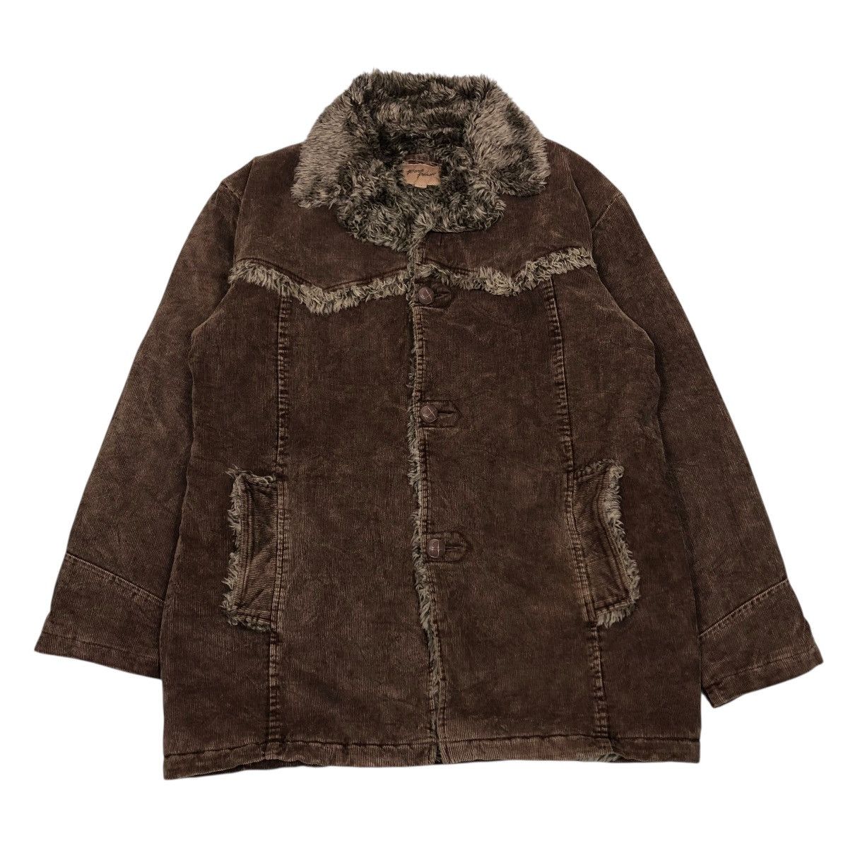 Japanese Brand 🔥VINTAGE BIKER JACKET WORK PLANT BLANKET FUR ISSEY MIYAKE Size US L / EU 52-54 / 3 - 1 Thumbnail
