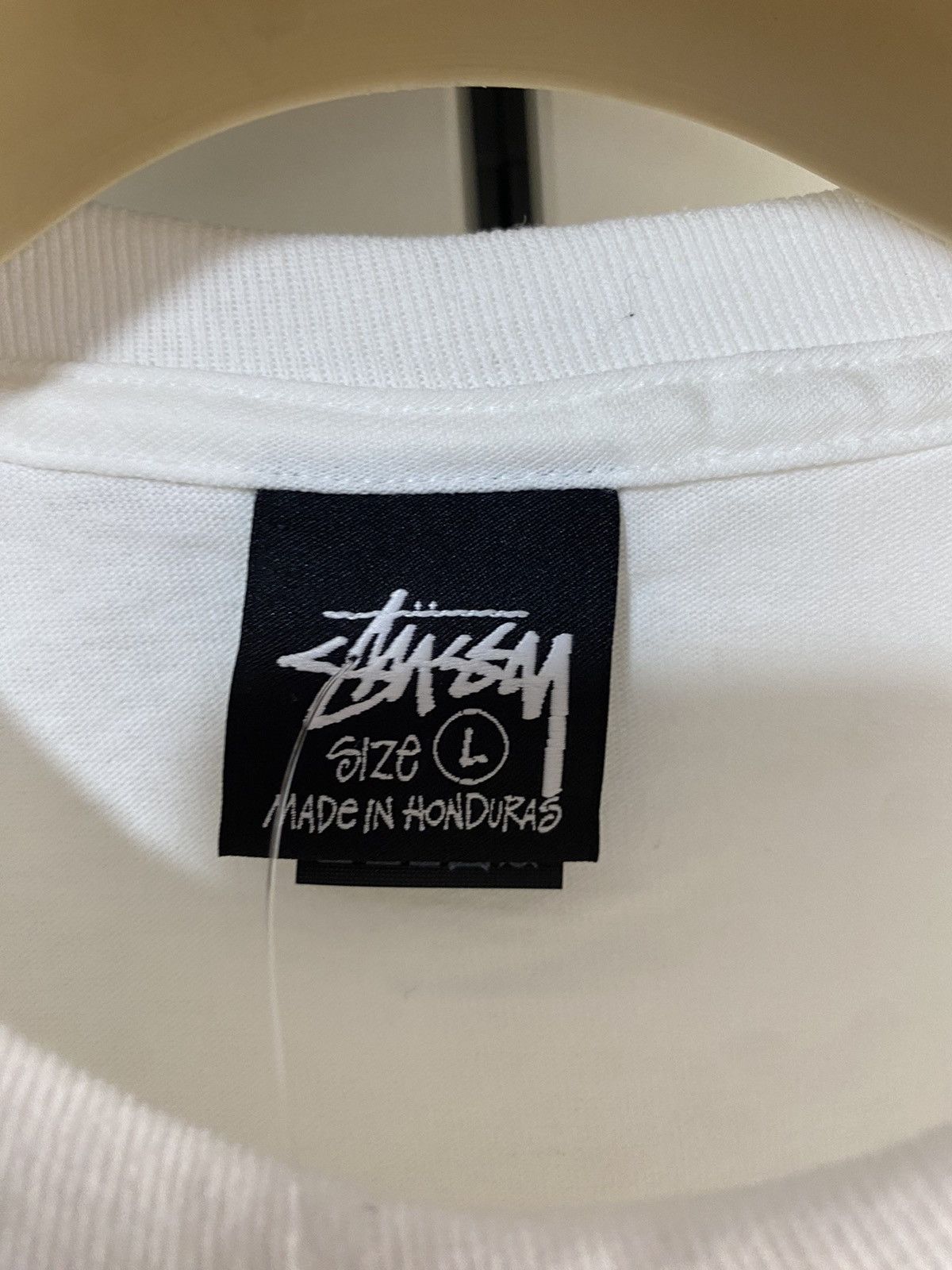 Stussy Stüssy Carton T-shirt, L, white, with print, new with tag Size US L / EU 52-54 / 3 - 7 Thumbnail