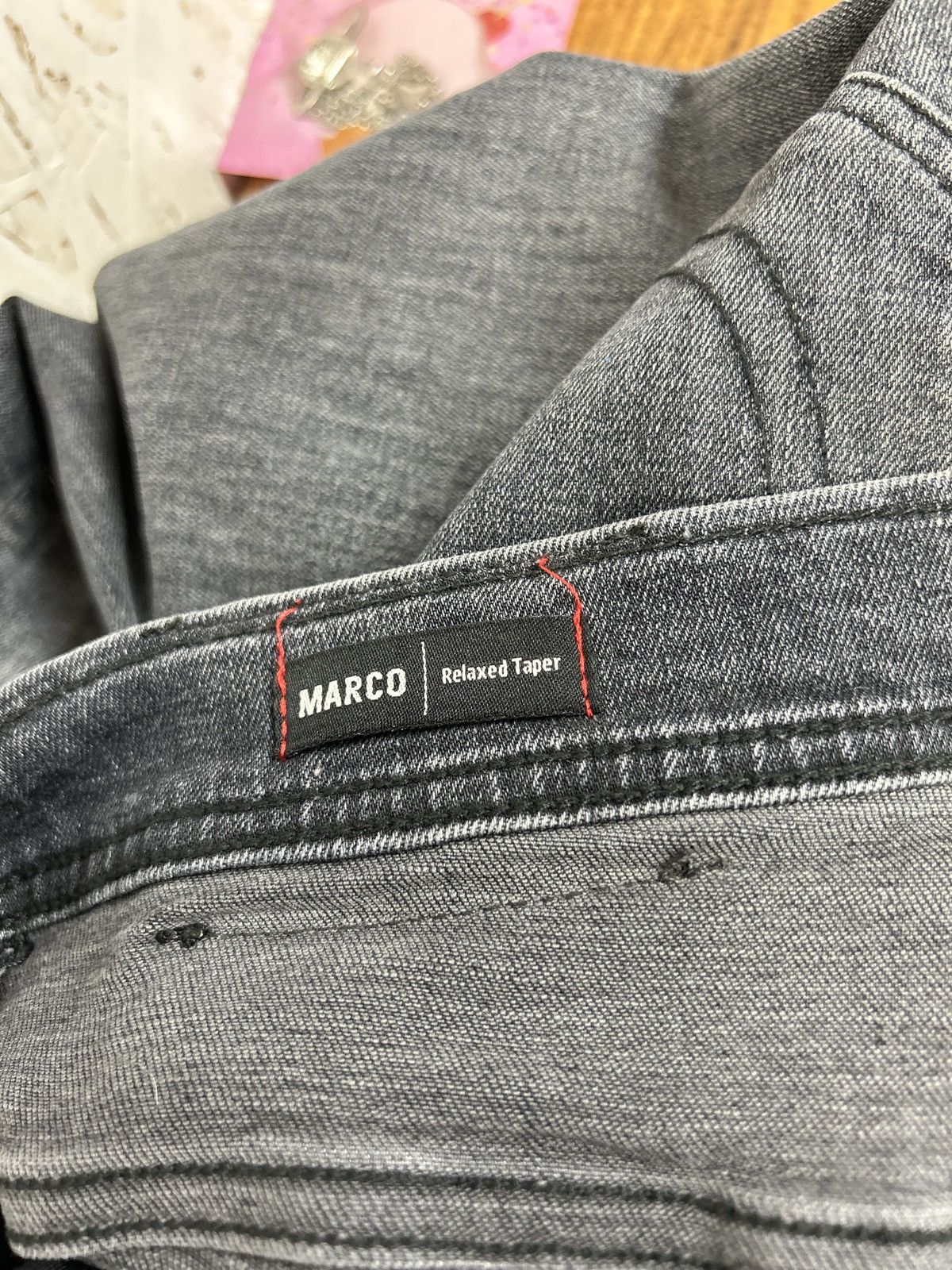 True Religion True Religion Marco Relaxed Taper Slim Denim Jeans Grey 30 Size US 30 / EU 46 - 9 Thumbnail