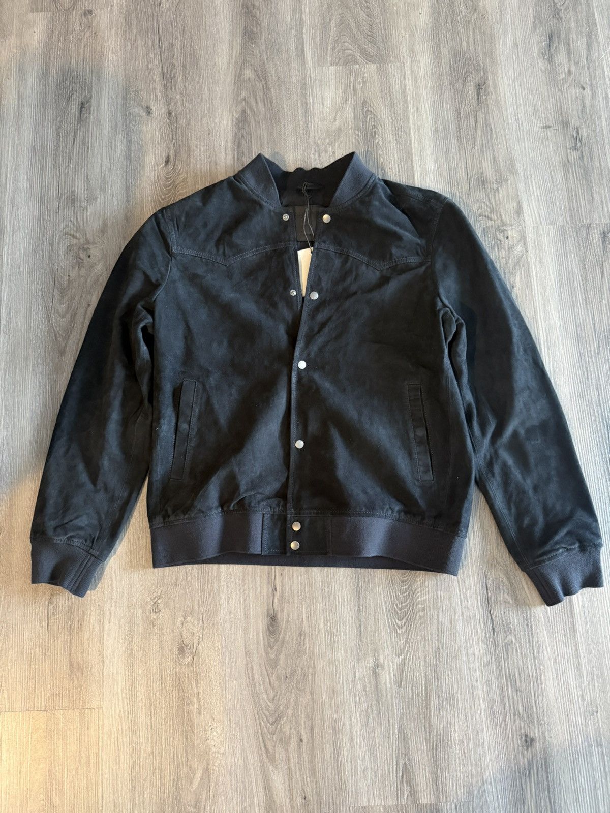 Allsaints allsaints stafford suede bomber jacket Size US L / EU 52-54 / 3 - 1 Thumbnail