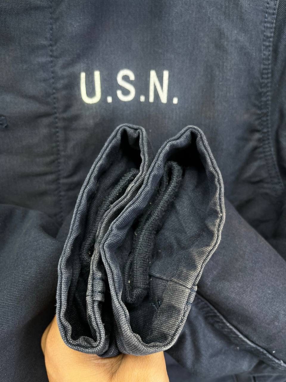 Vintage Vintage Military Rare Usn Navy N1 Deck Jacket Size US L / EU 52-54 / 3 - 12 Thumbnail