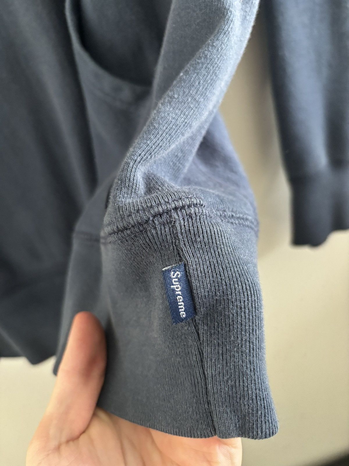 Supreme Supreme Bling Box Logo 2013 Navy Size US M / EU 48-50 / 2 - 5 Thumbnail