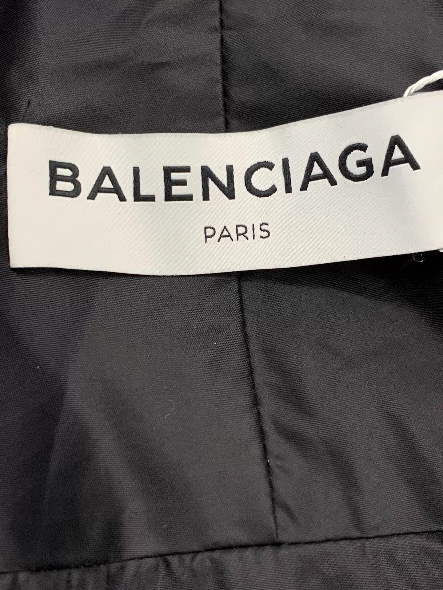 Balenciaga BALENCIAGA Black Blue Shell Jacket Size 36 Size XS / US 0-2 / IT 36-38 - 4 Thumbnail