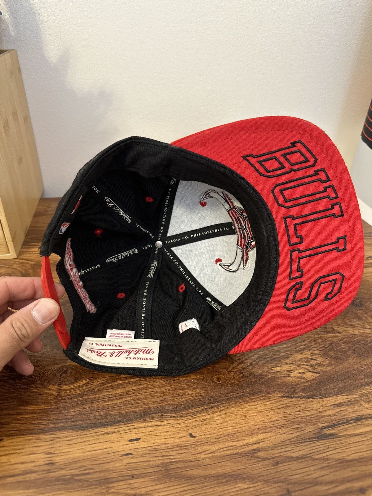 Mitchell & Ness Chicago Bulls Mitchell & Ness SnapBack Hat Size ONE SIZE - 4 Thumbnail