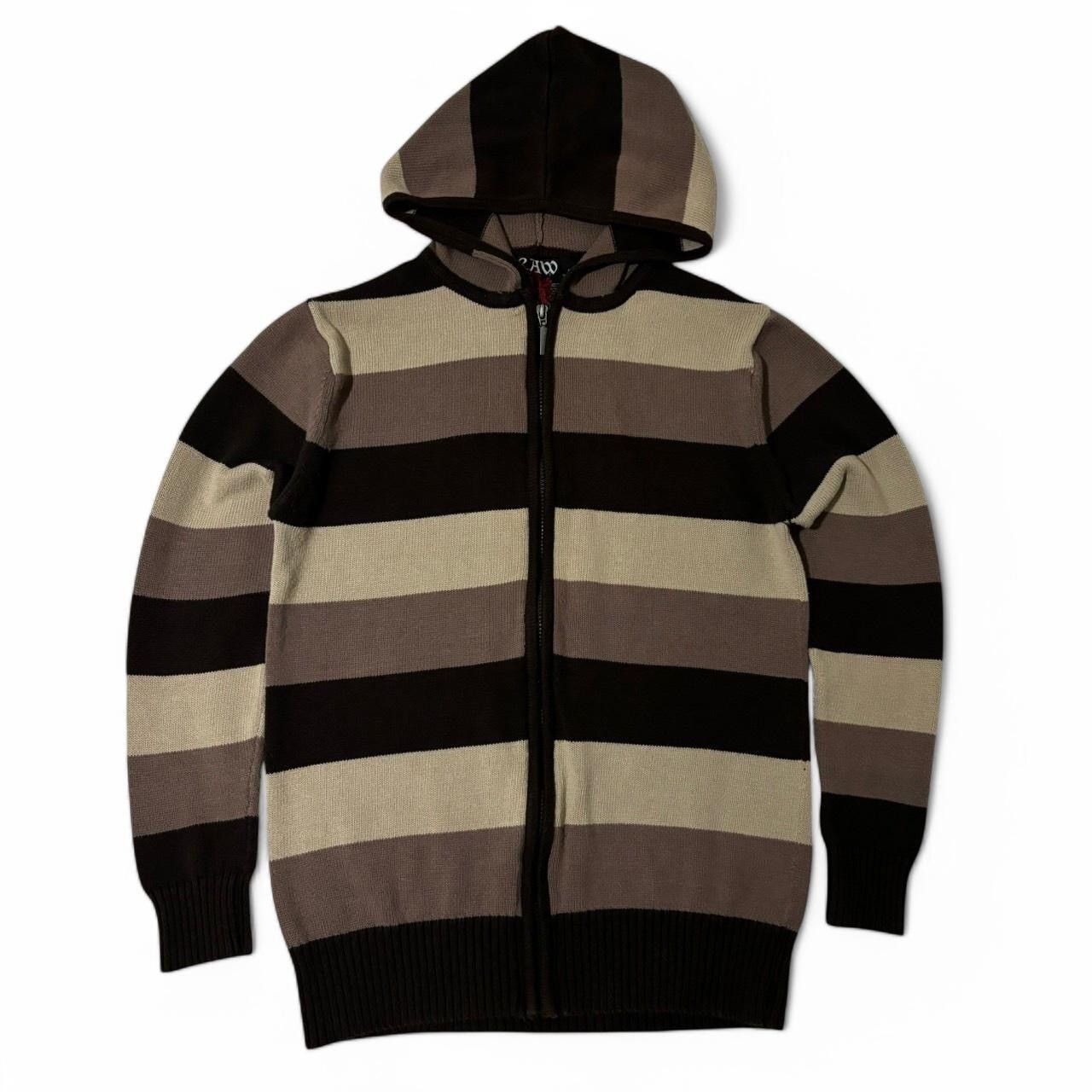 【KOOLOSET】Punching Stripe Hooded Knit Zip-Up 012325_KAPITAL_MODEL014.jpg?v=