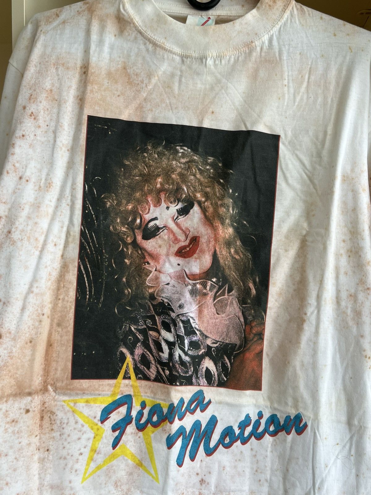 Vintage RARE Vintage Fiona Motion Tee Grunge Aesthetic Size US L / EU 52-54 / 3 - 6 Thumbnail