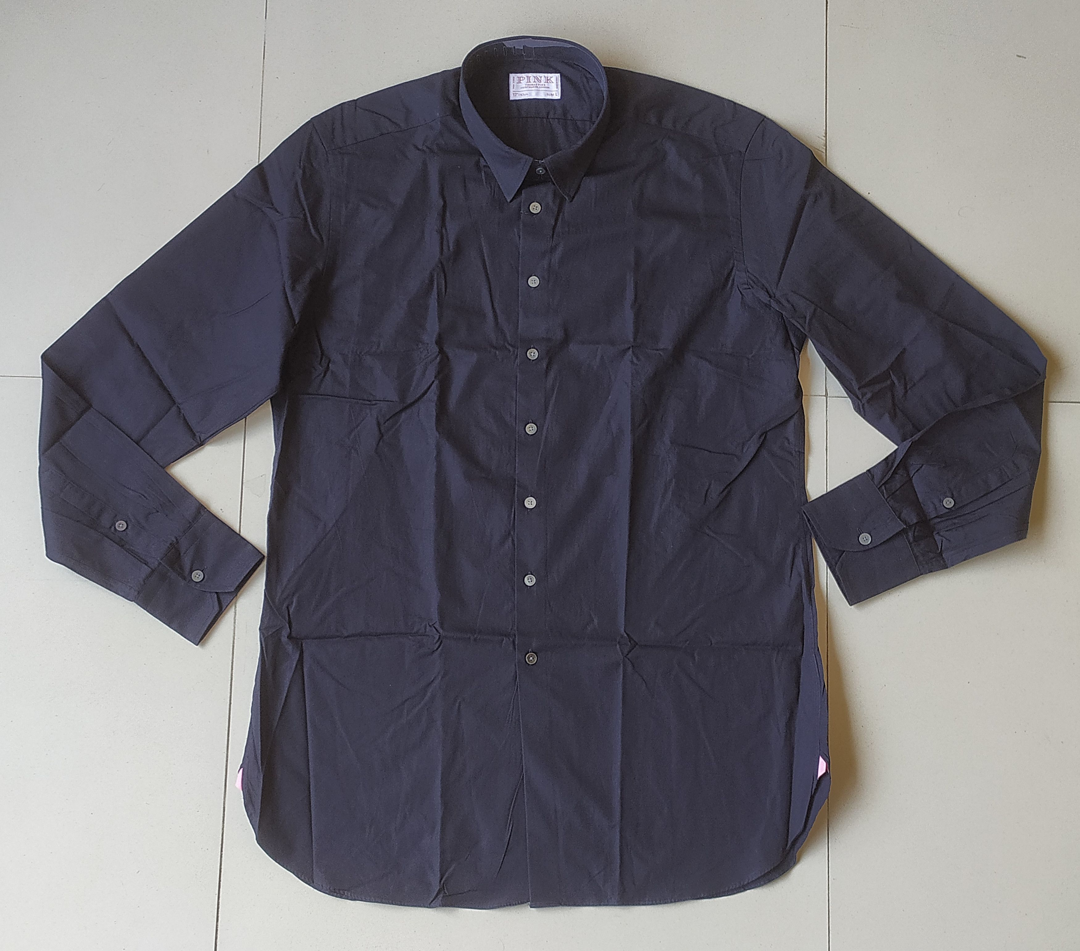 Thomas Pink Thomas Pink Formal Plain Shirt Free Worldwide Shipping T/96 Size US L / EU 52-54 / 3 - 2 Thumbnail