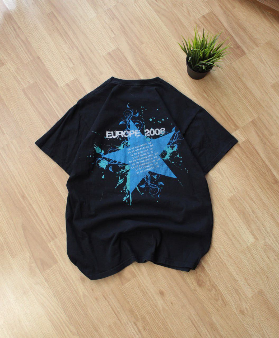 Band Tees 🔥 2008 Vintage Nickelback Europe Tour Band Tee Shirt Rare Size US L / EU 52-54 / 3 - 2 Thumbnail