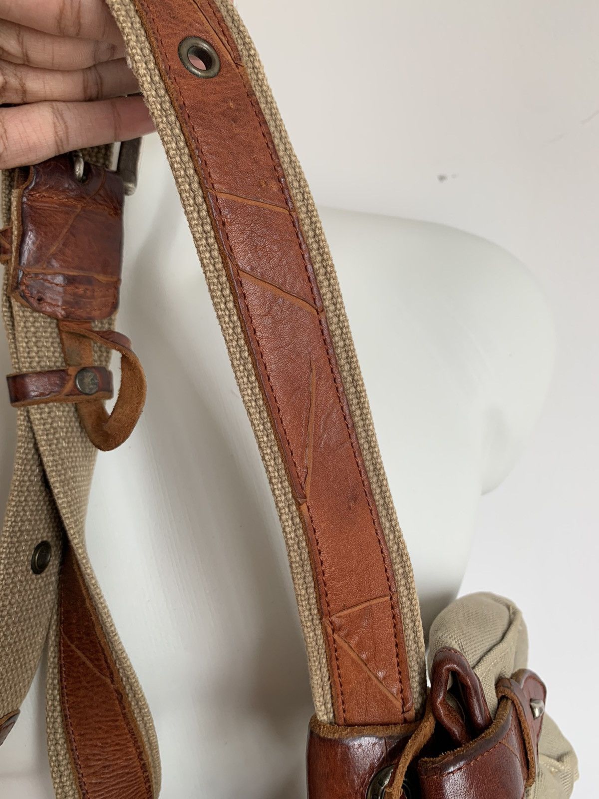 Genuine Leather Unison Dept Cargo Utility Bag Size ONE SIZE - 15 Thumbnail
