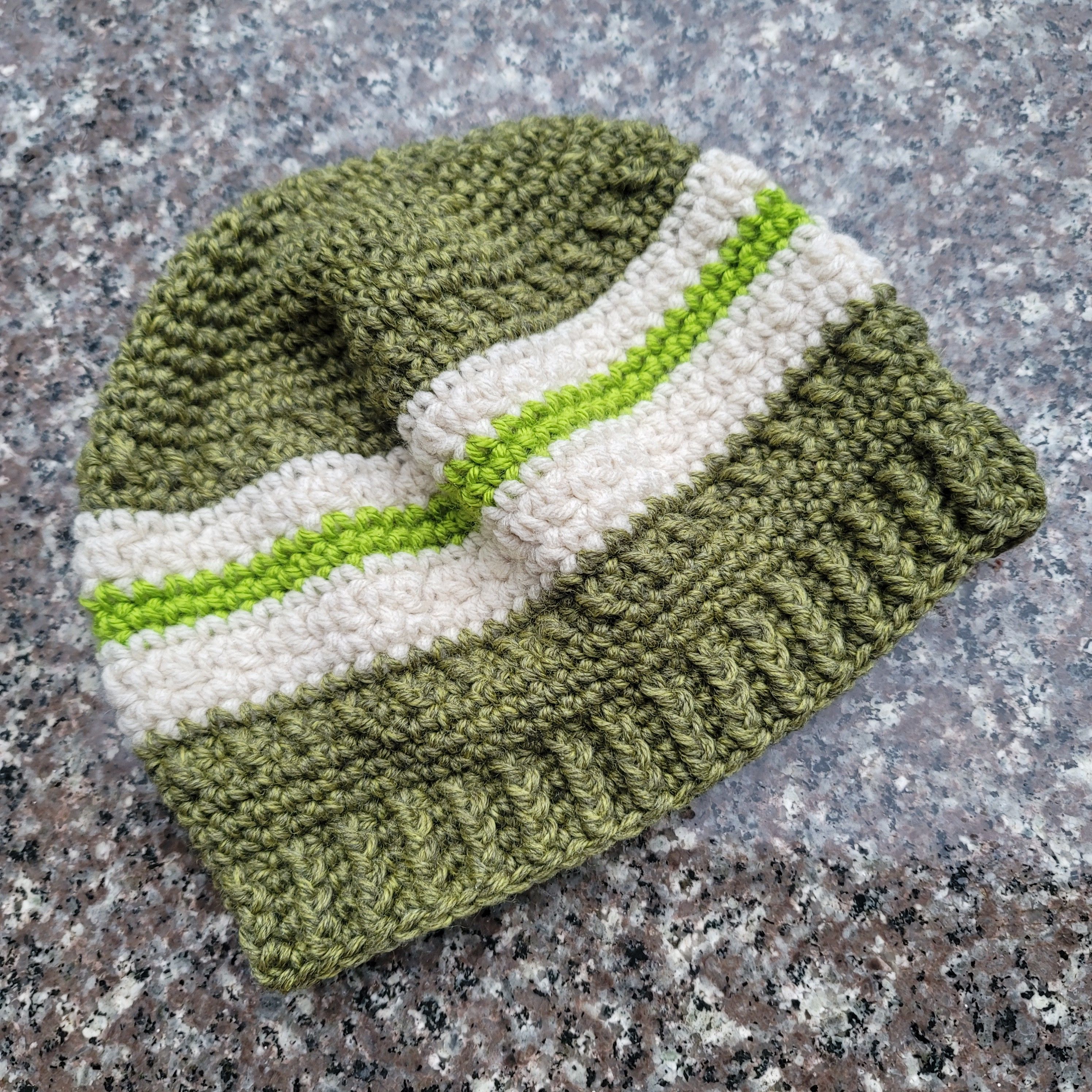 Handmade Hand-made wool blend beanie hat Size ONE SIZE - 1 Thumbnail
