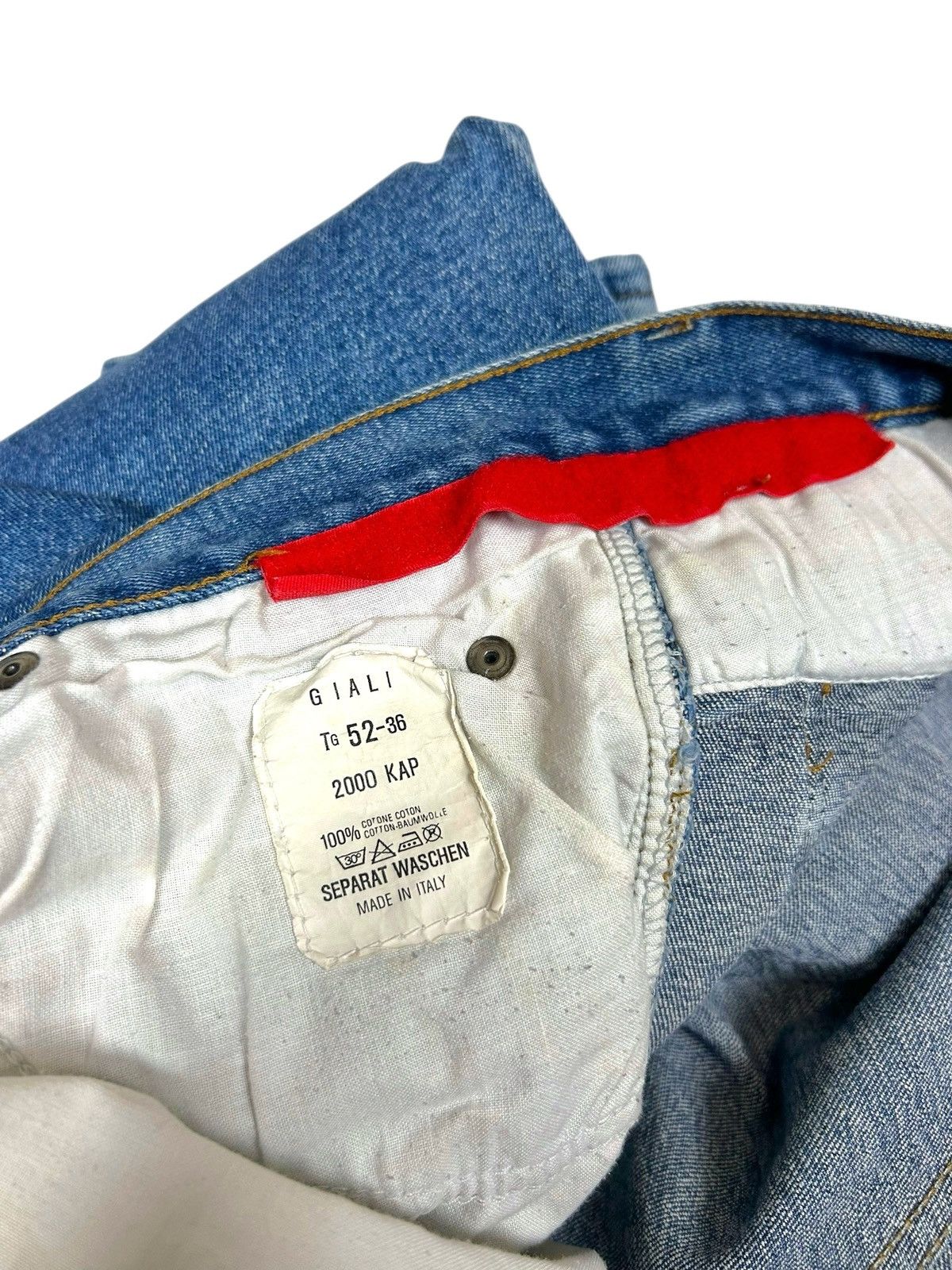 Vintage Vintage Giali Kevlar Motorcycle Denim Jeans Drake y2k racing Size US 33 - 8 Thumbnail