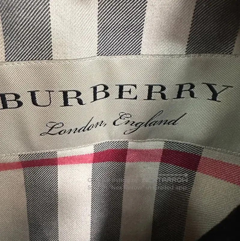 Burberry Burberry Black Cotton Women's Trench Coat. Size M / US 6-8 / IT 42-44 - 3 Thumbnail