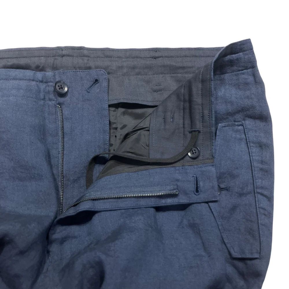 Yohji Yamamoto Yohji Yamamoto pour homme/ 23SS Linen Drawstring Pants Size US 37 - 5 Thumbnail
