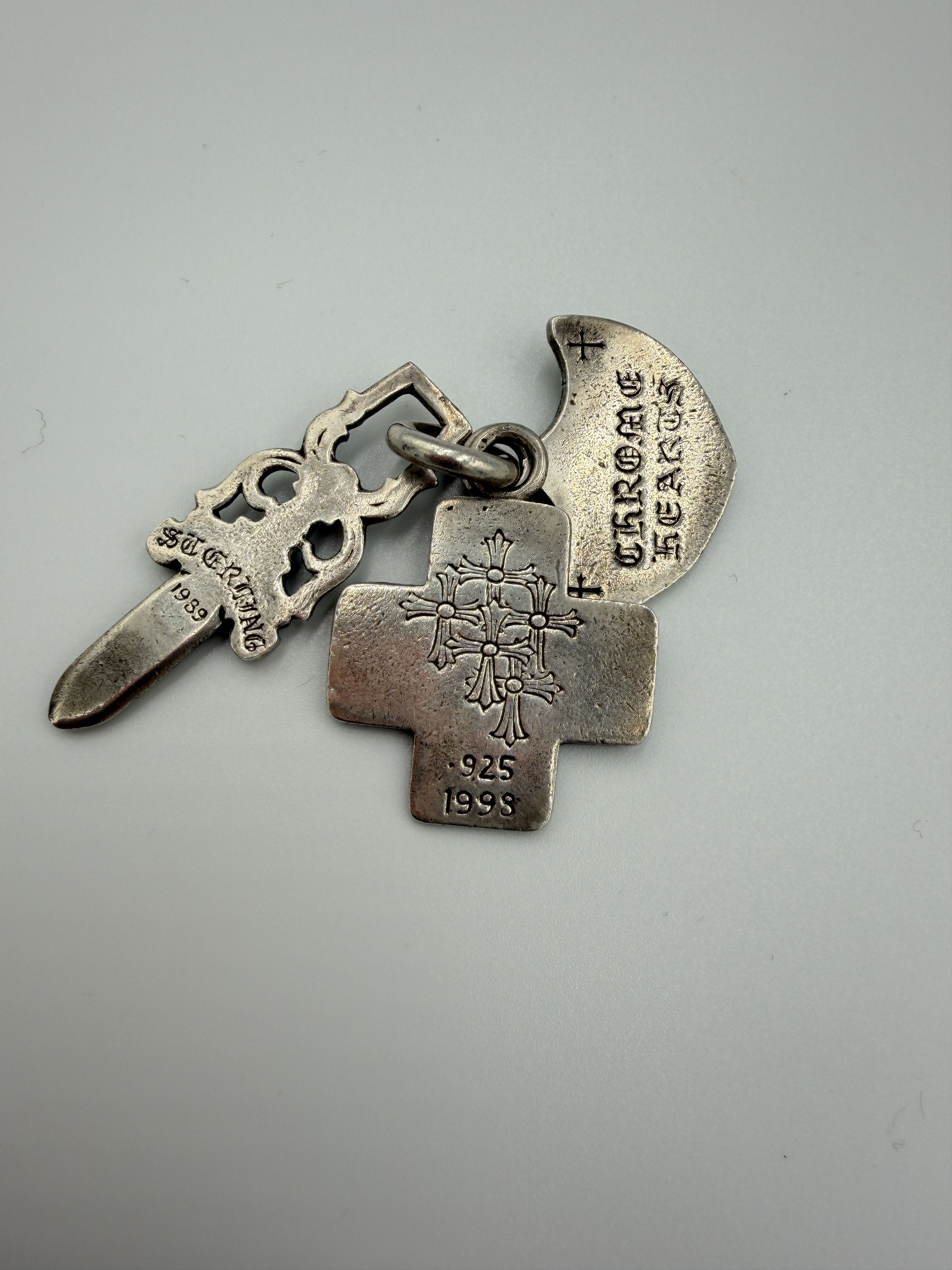 Chrome Hearts Chrome Hearts Silver 3 Trinkets Pendant Size ONE SIZE - 3 Thumbnail
