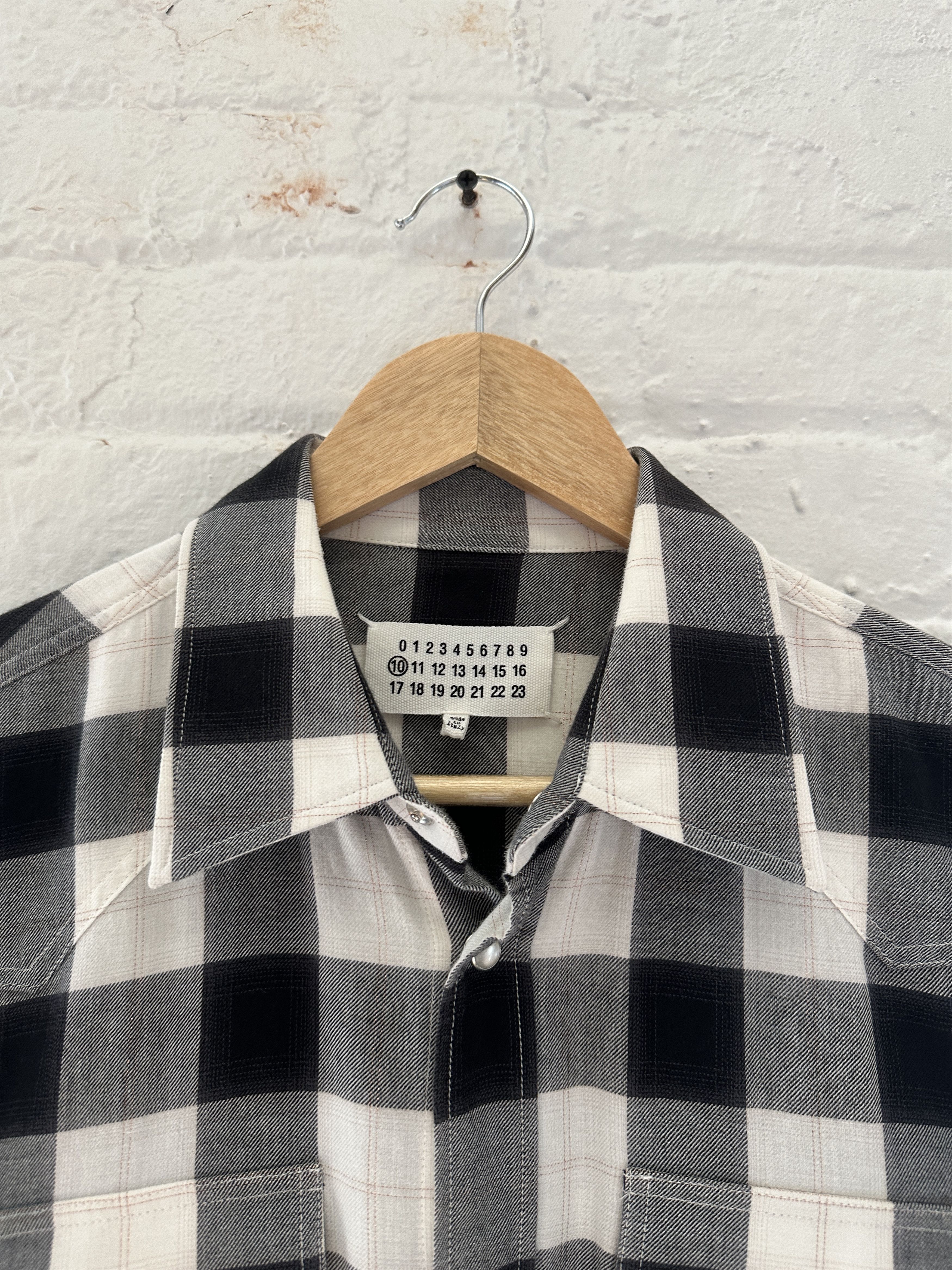 Maison Margiela Maison Margiela Check Western Shirt Size US S / EU 44-46 / 1 - 2 Thumbnail