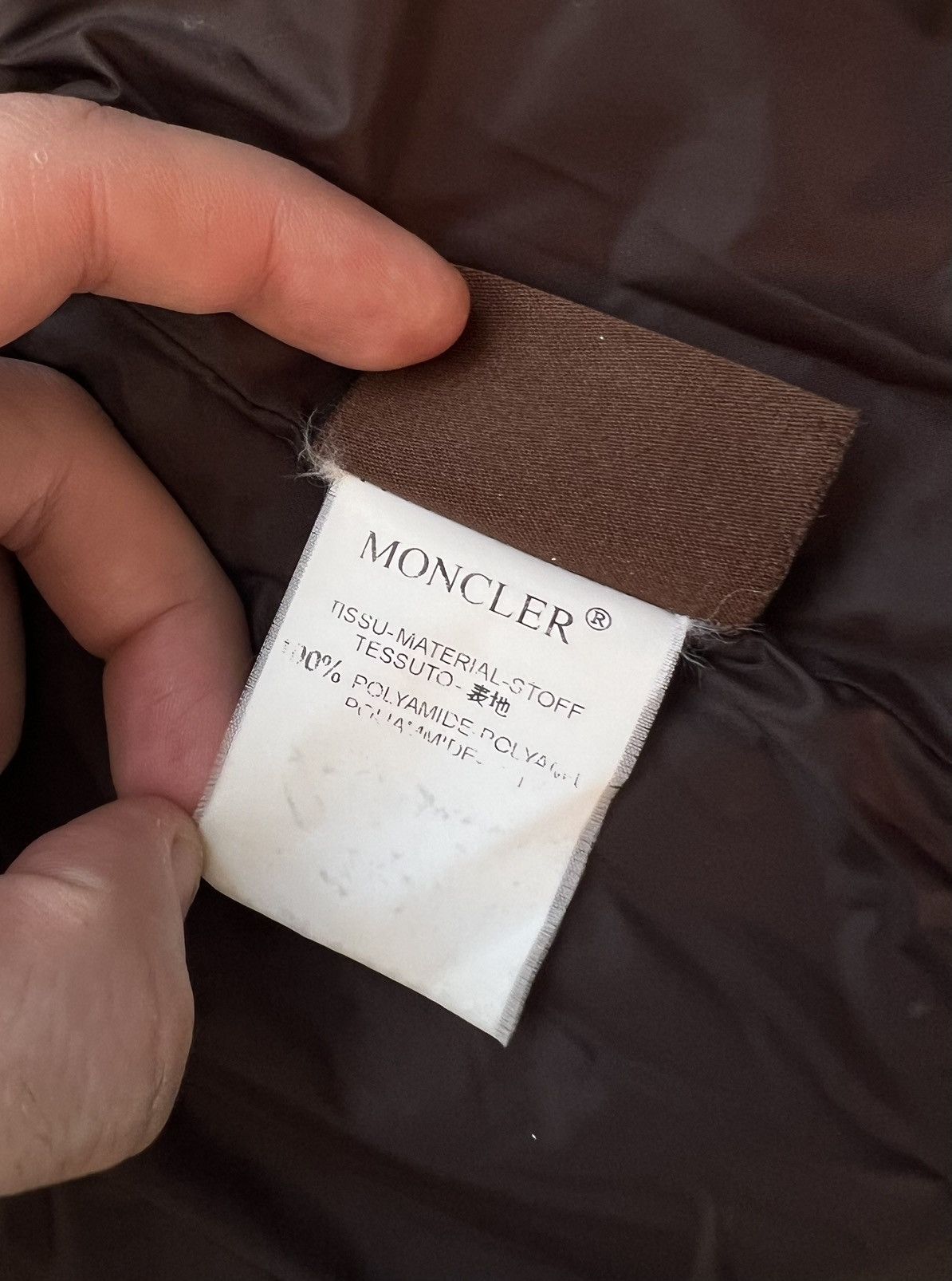 Moncler × Vintage Vintage Brown Moncler puffer coat down women's Size M / US 6-8 / IT 42-44 - 16 Thumbnail