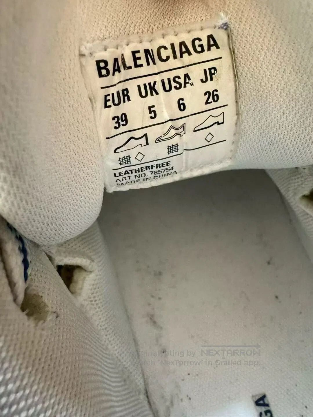Balenciaga Balenciaga Distressed Cargo Sneakers. Size US 6 / EU 39 - 7 Thumbnail