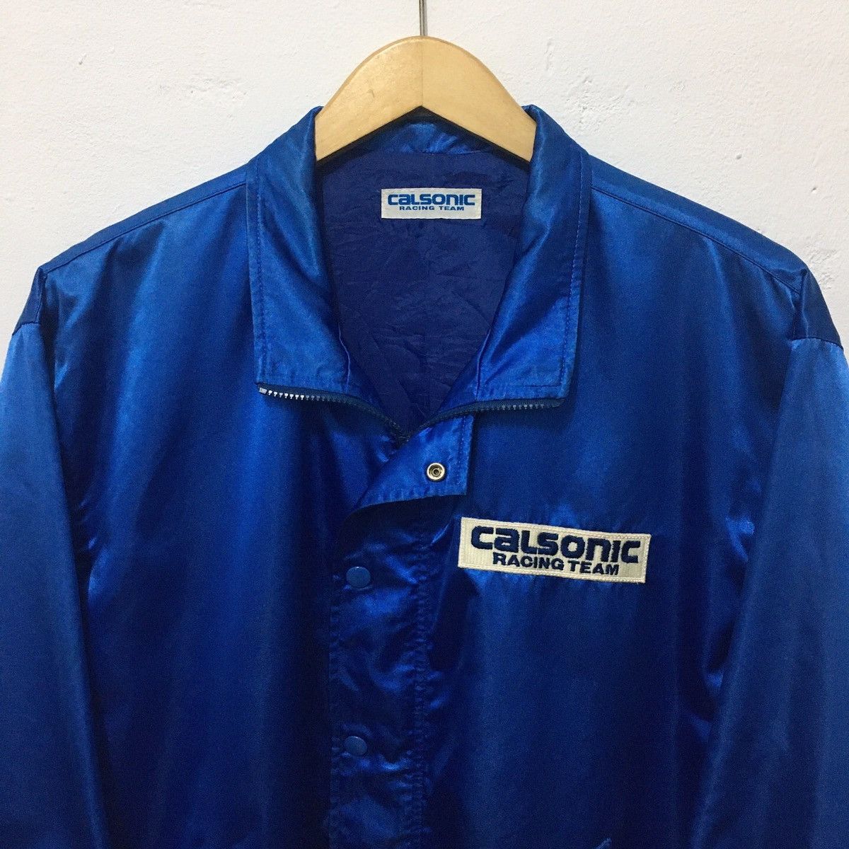Gear for Sports × Vintage Vintage Nissan Calsonic Racing Team Jacket JDM Size US L / EU 52-54 / 3 - 13 Thumbnail