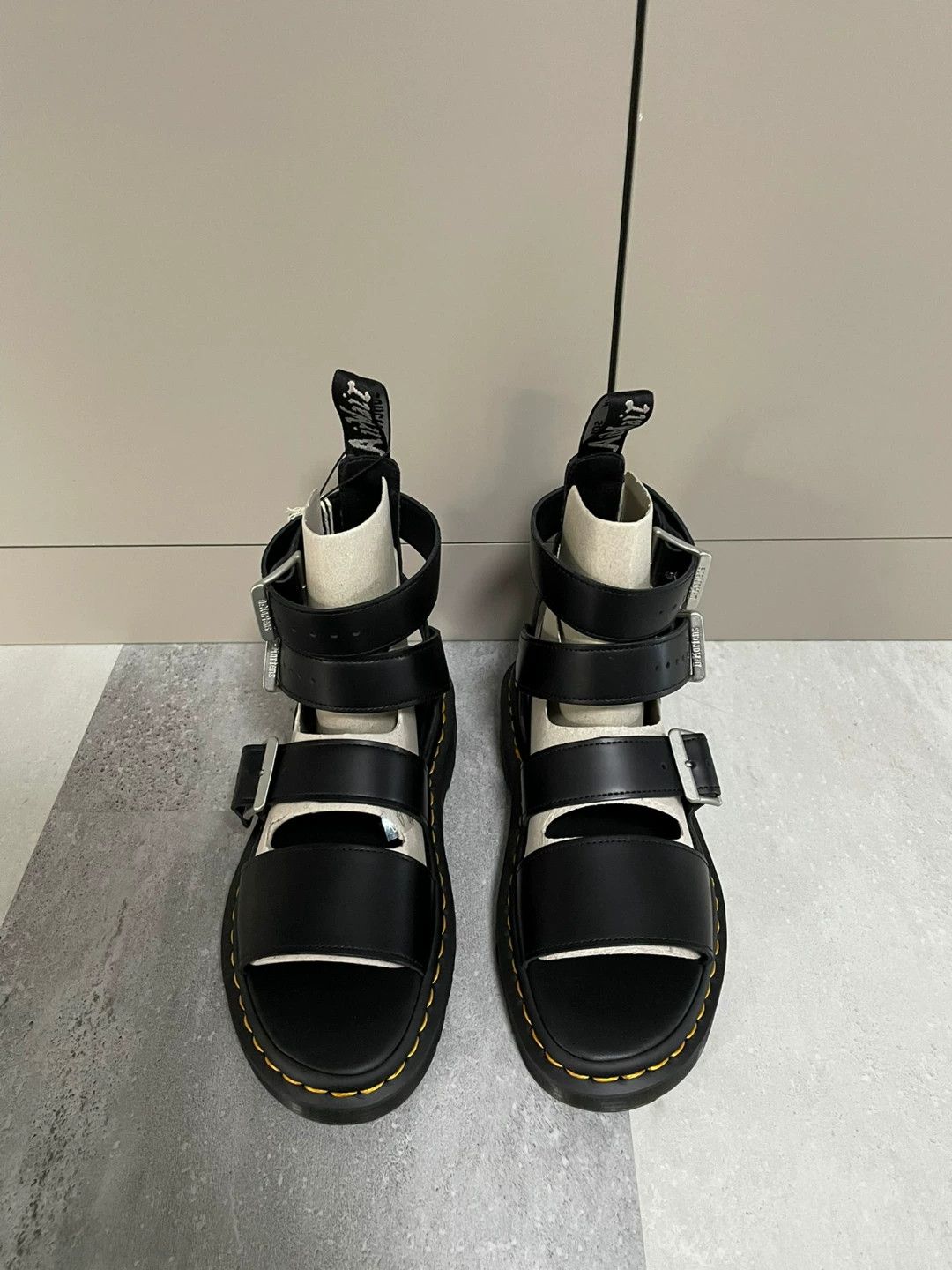 Rick Owens Rick Owens Dr Martens 44 new sandals Size US 11 / EU 44 - 2 Thumbnail