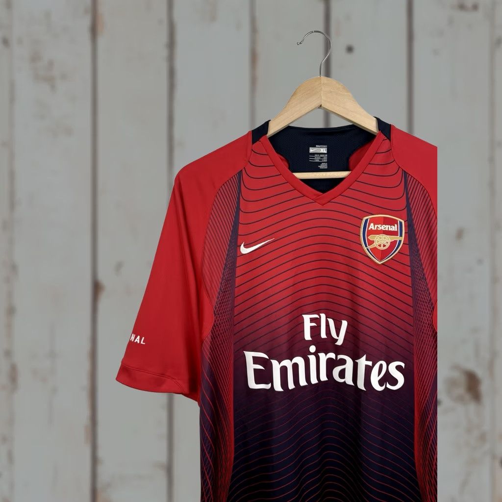 Nike VINTAGE Nike Arsenal Jersey Soccer Football Shirt XL Men Red 2007/08 Size US XL / EU 56 / 4 - 1 Thumbnail