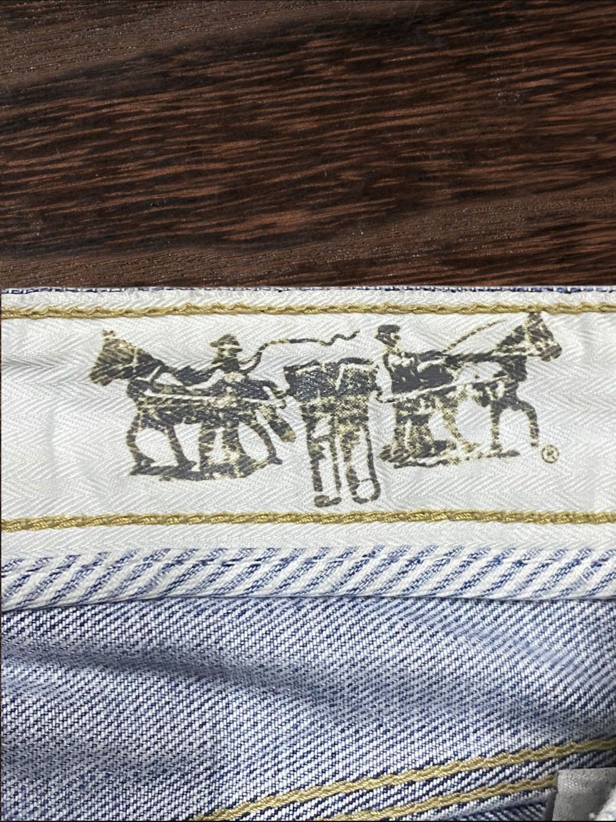 Levi's Vintage Levis 505 Ripped Patches Slim Straight Jeans Size US 30 / EU 46 - 14 Thumbnail