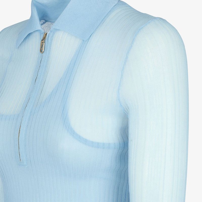 Fendi o1s1wg110426 Pullover in Light Blue Size M / US 6-8 / IT 42-44 - 3 Thumbnail