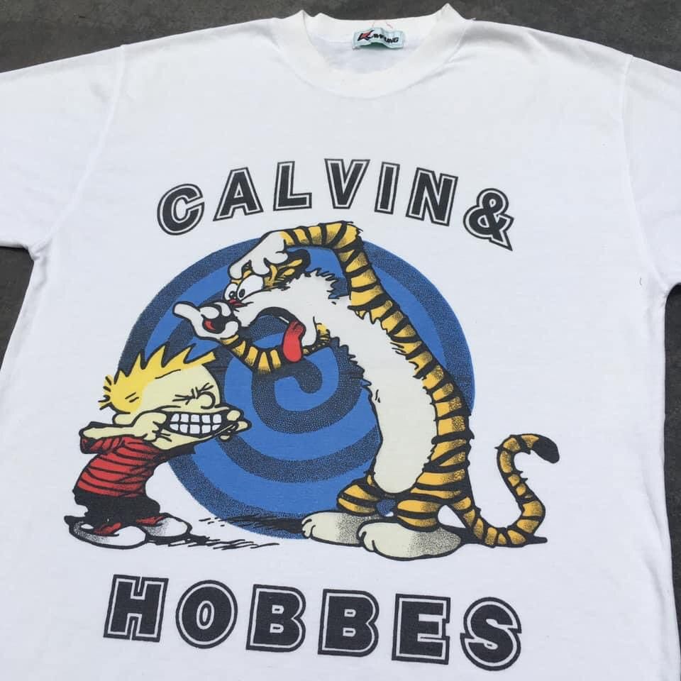 Other RARE ‼️ Calvin and Hobbes Size US M / EU 48-50 / 2 - 2 Thumbnail