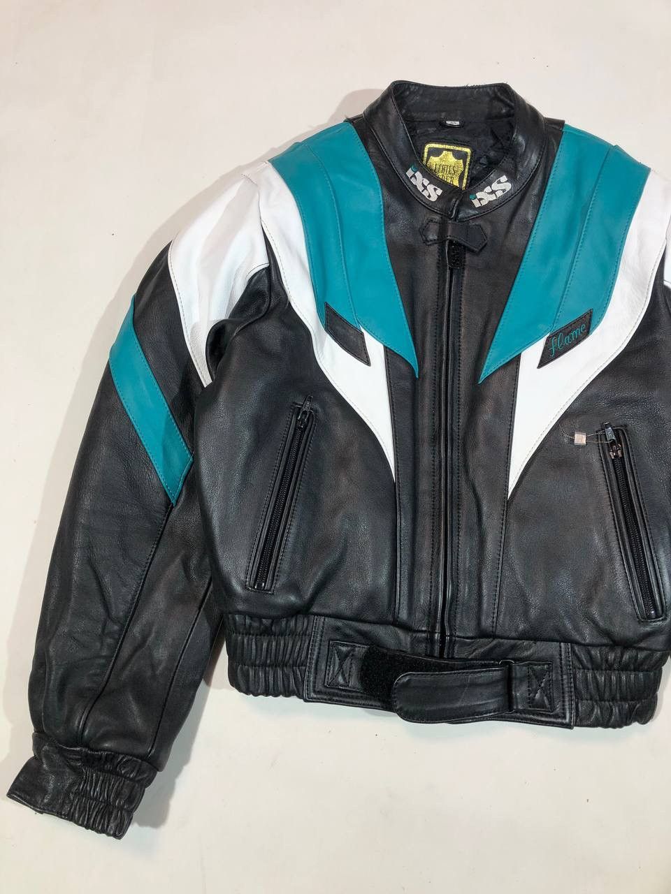 Japanese Brand IXS Racing Moto Leather Jacket Vintage Size US S / EU 44-46 / 1 - 3 Thumbnail