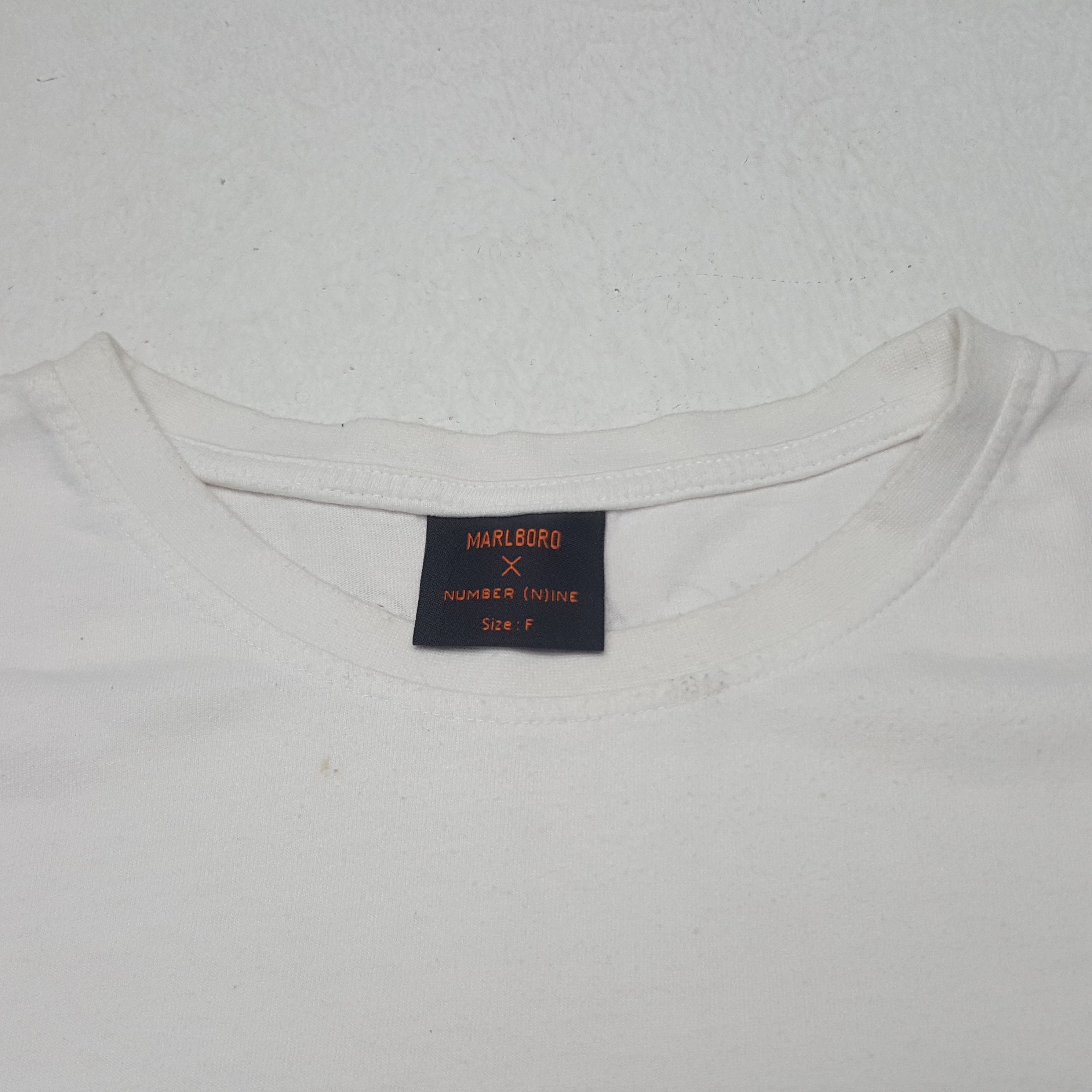 Marlboro × Number (N)ine × Vintage Vintage Number (N)Ine x Marlboro Custom Art Logo Tshirt Size US L / EU 52-54 / 3 - 5 Thumbnail
