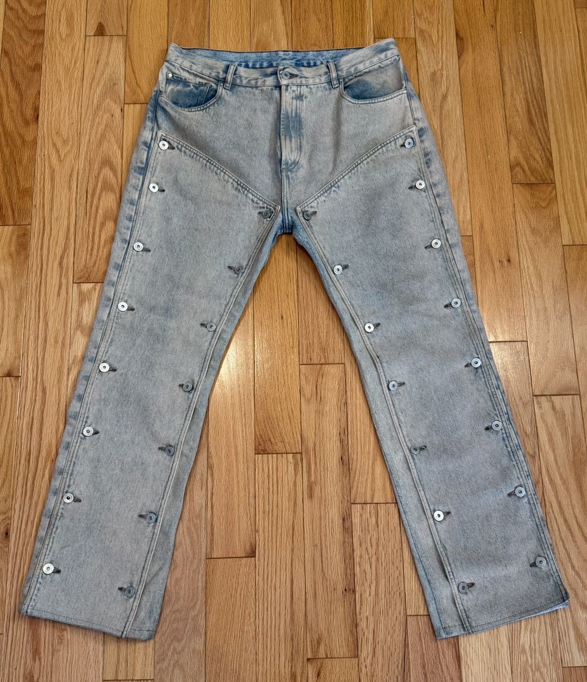 Y/Project Y/Project Jeans With Detachable Panels In Blue Size US 36 / EU 52 - 4 Thumbnail