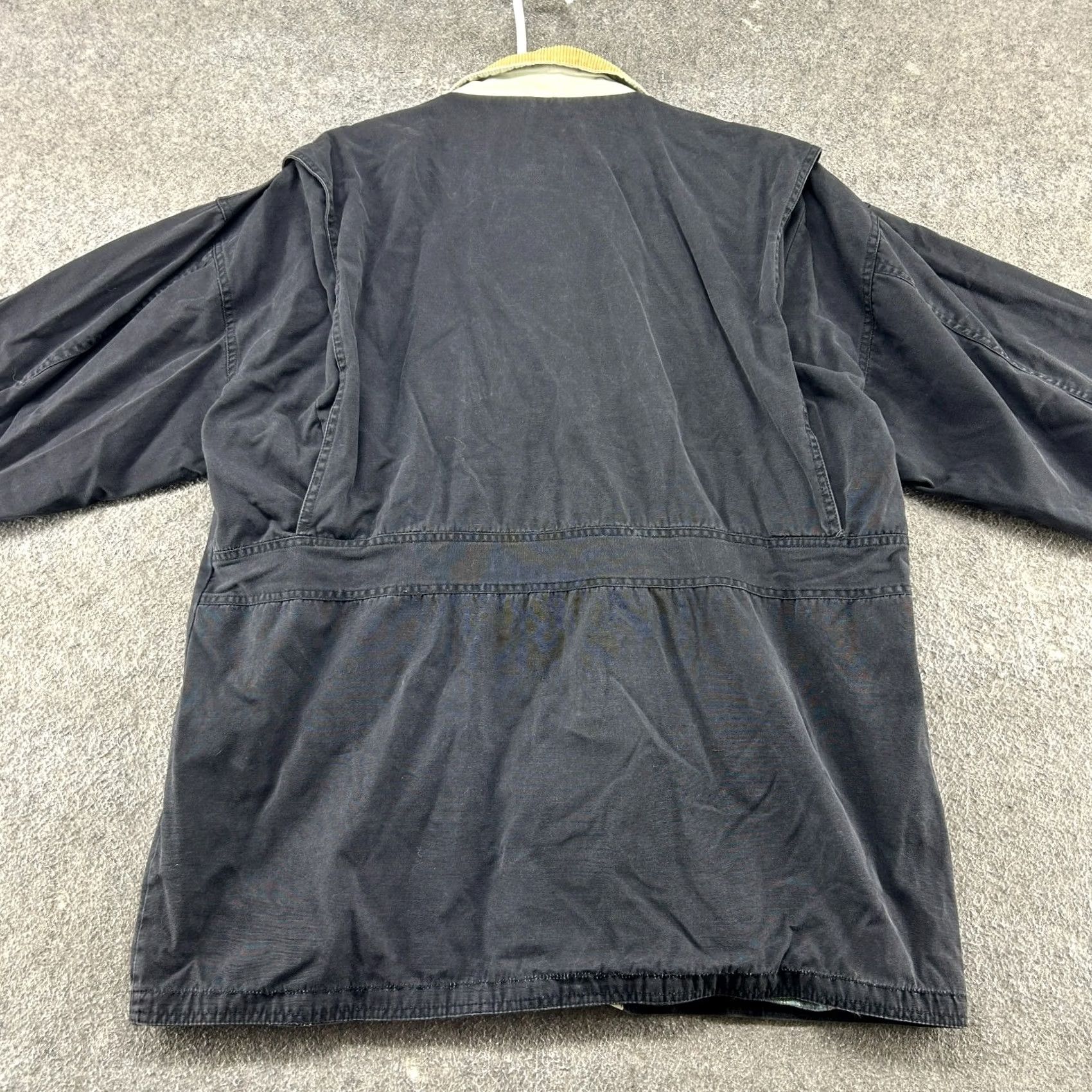 Equipment VINTAGE Urban Equipment Jacket Mens L Black Chore Barn Flannel Lined Canvas 90s Size US L / EU 52-54 / 3 - 7 Thumbnail
