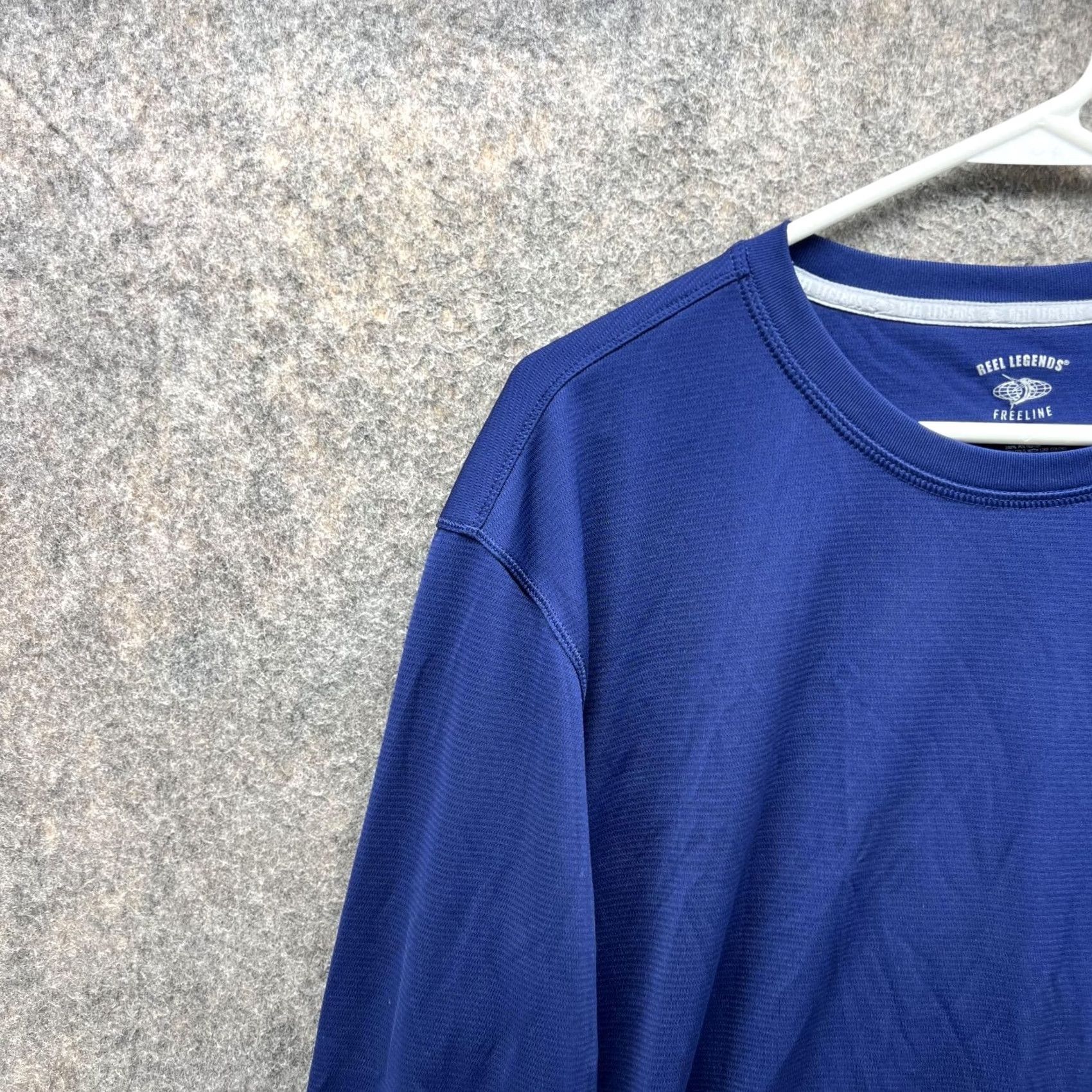 Vintage Reel Legends Sweatshirt Men Medium Adult Blue Logo Pullover Crew Neck Size US M / EU 48-50 / 2 - 3 Thumbnail